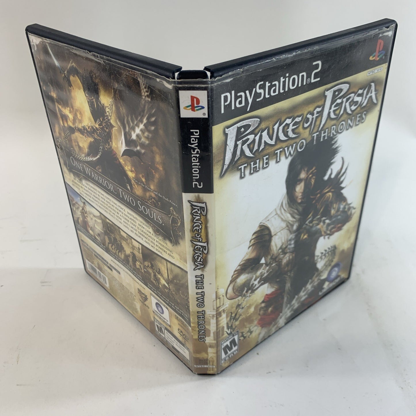 Prince of Persia The Two Thrones (PlayStation 2, 2005) Game Case Manual - Tested