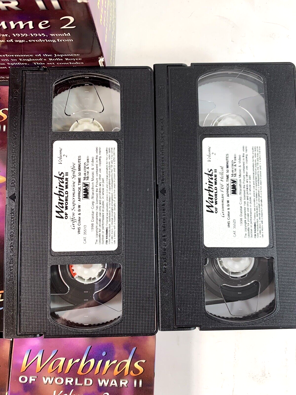 Rise And Fall Of The Nazi Empire (4 Military VHS box sets) Warbirds of WWII +2