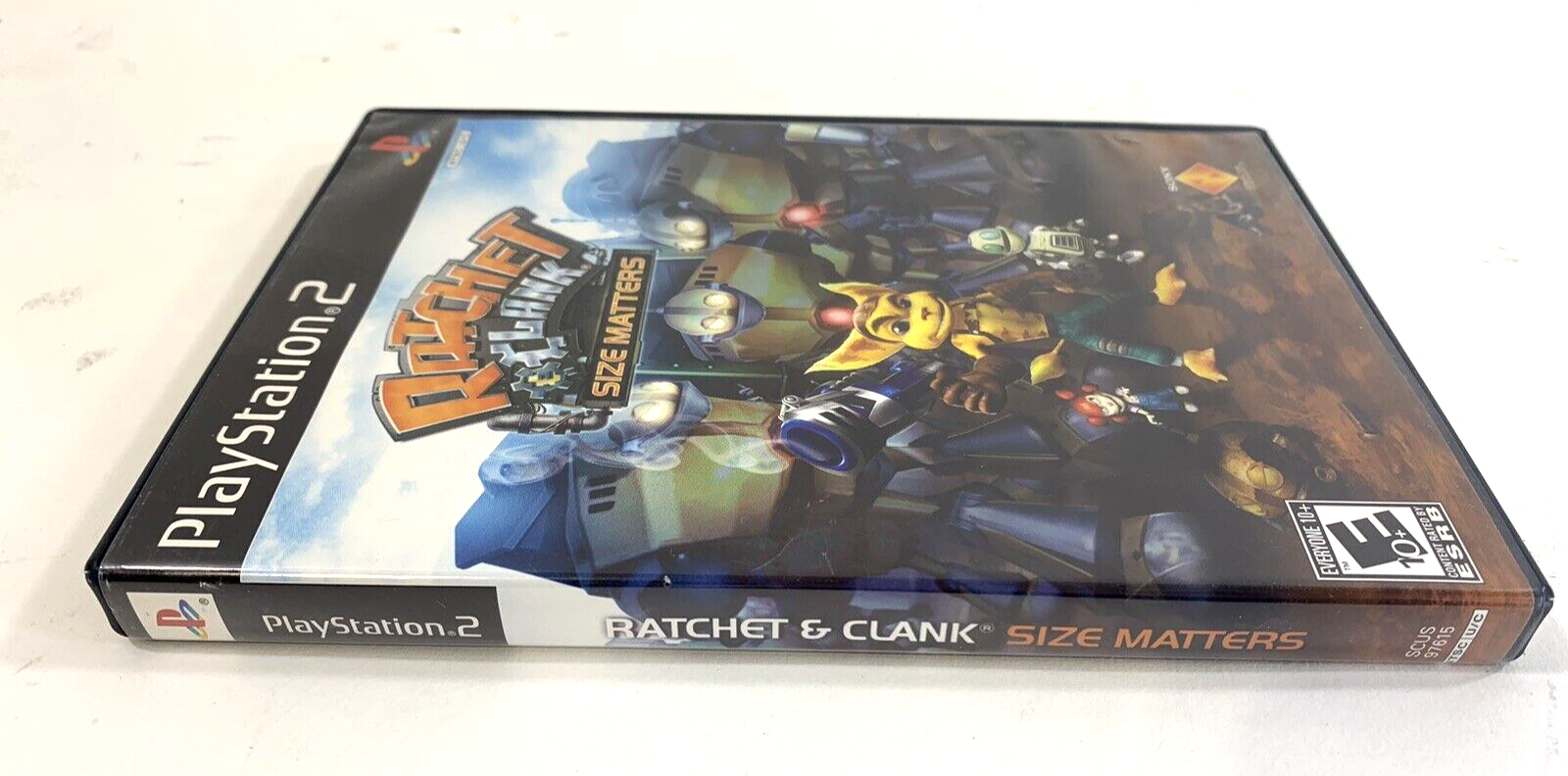 Ratchet & Clank: Size Matters (Sony PlayStation 2, 2008) Game Case Manual Insert