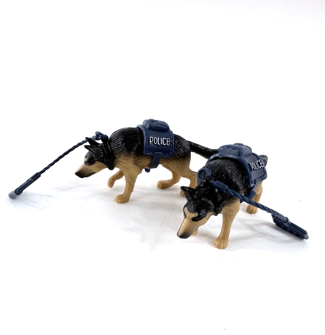 Chap Mei 3.75” Police Force/Soldier Force Action Figures With Accessories