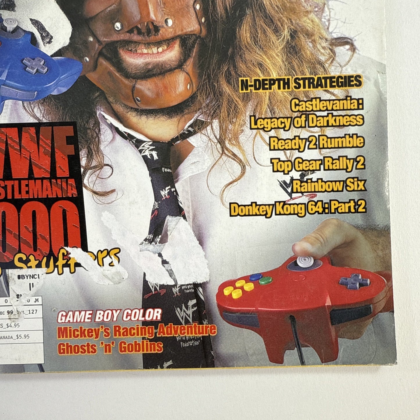 Nintendo Power Magazine Vol 127 Dec '99 with Toy Story 2 Poster, Comic, Inserts