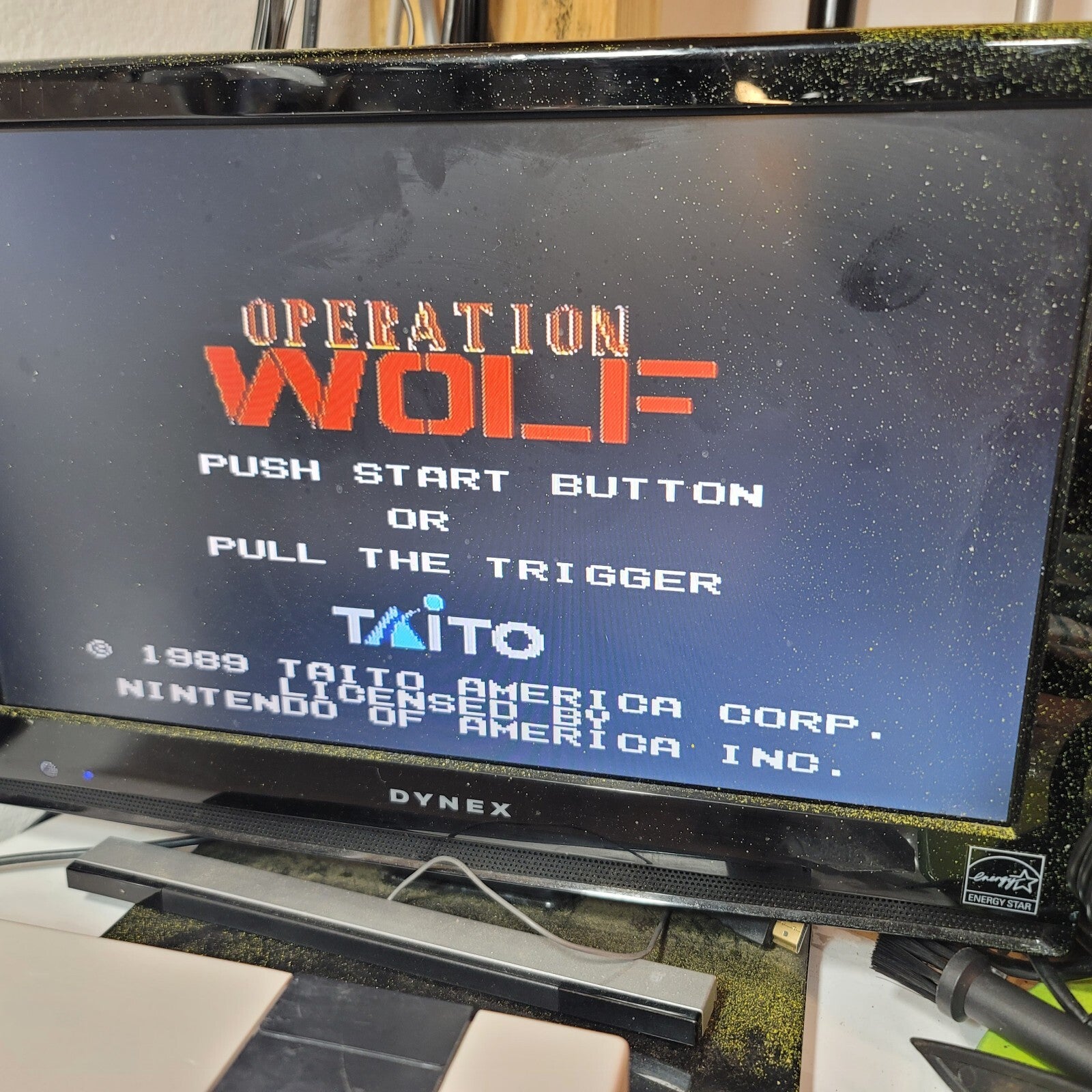Operation Wolf (Nintendo NES, 1989) Game Cartridge