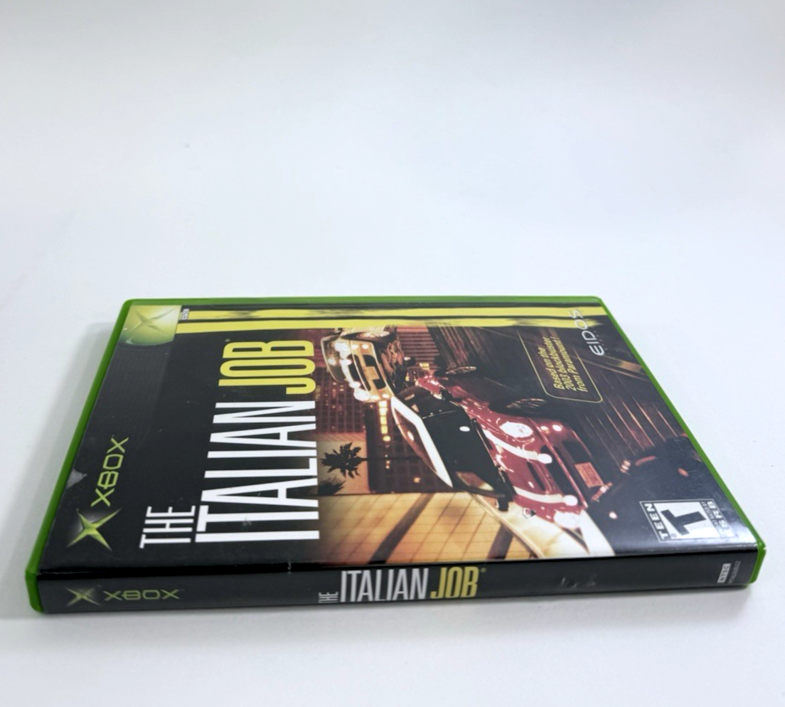 The Italian Job (Microsoft Xbox, 2003) Game and Case - Tested and Working