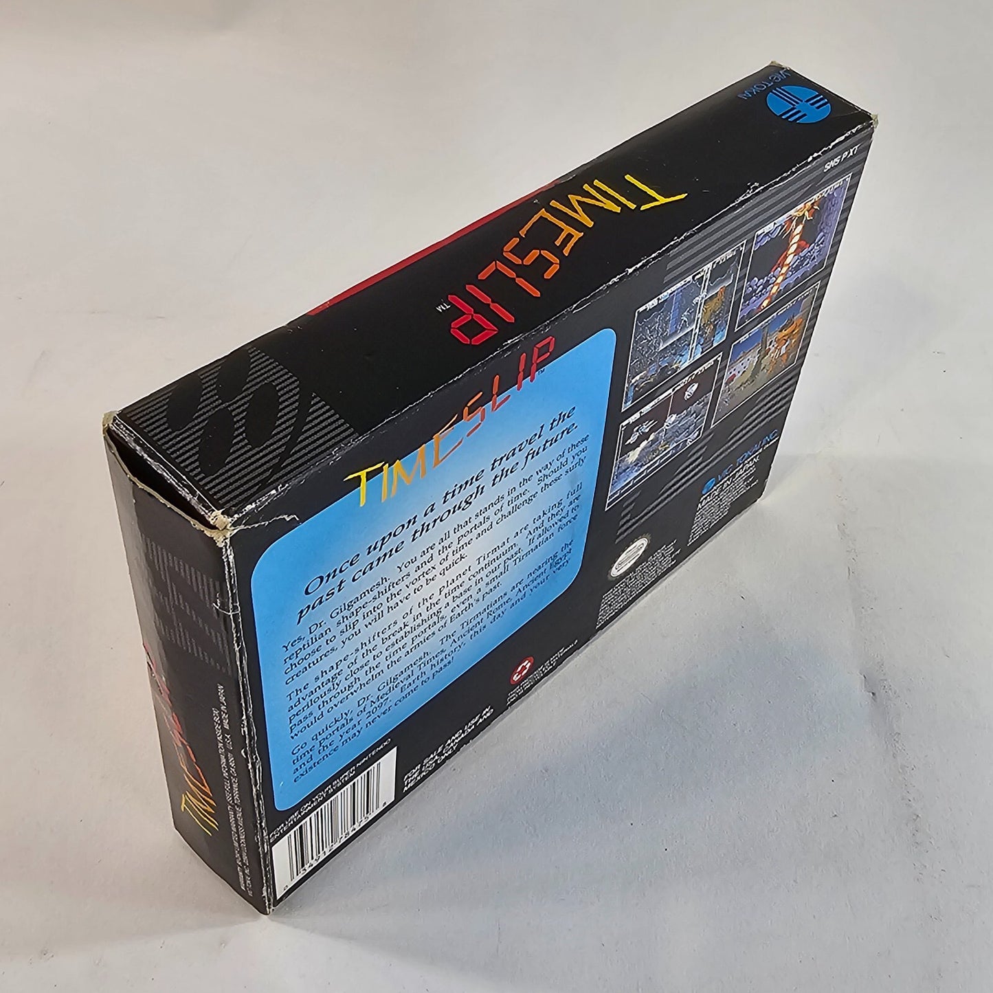 Timeslip (Super Nintendo, 1993) Replacement Box and Manual - No Game