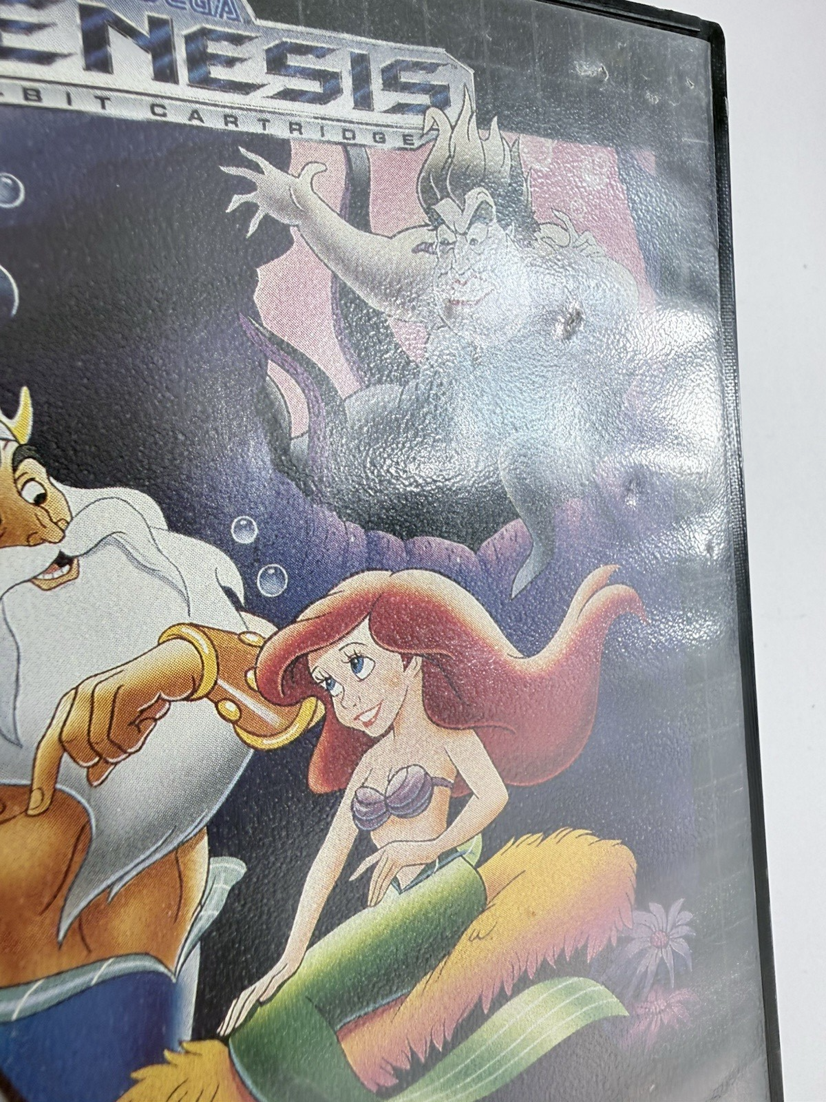 Disney's Ariel The Little Mermaid (Sega Genesis, 1992) Game And Case - Tested