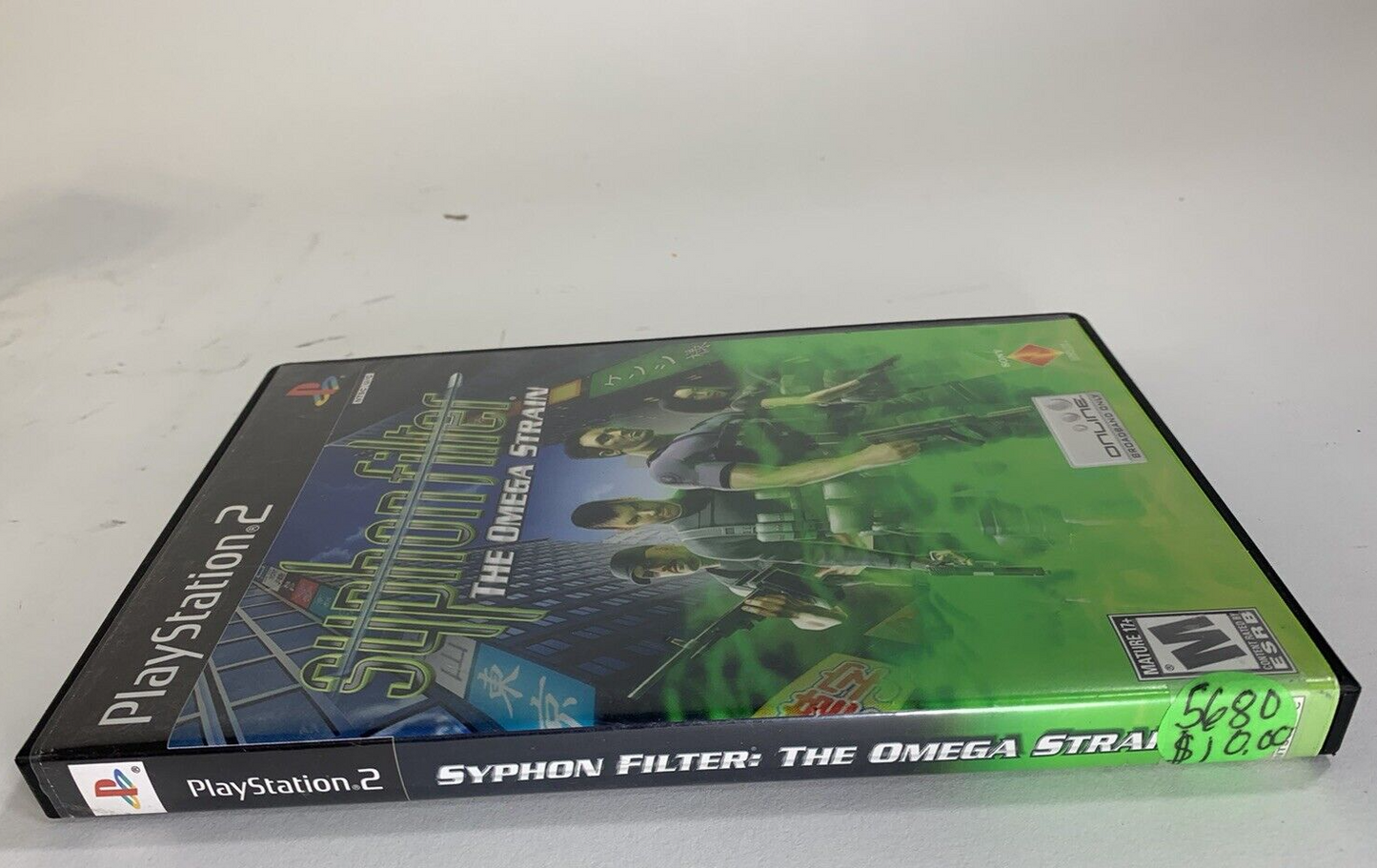Syphon Filter: The Omega Strain (PlayStation 2, 2004) Game Case Manual Insert