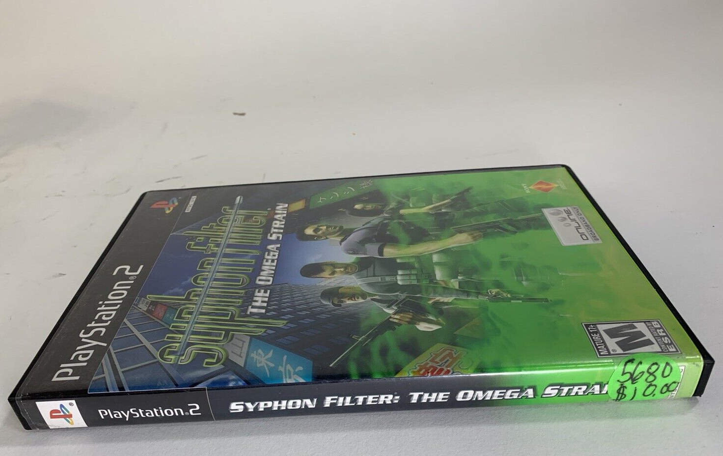 Syphon Filter: The Omega Strain (PlayStation 2, 2004) Game Case Manual Insert