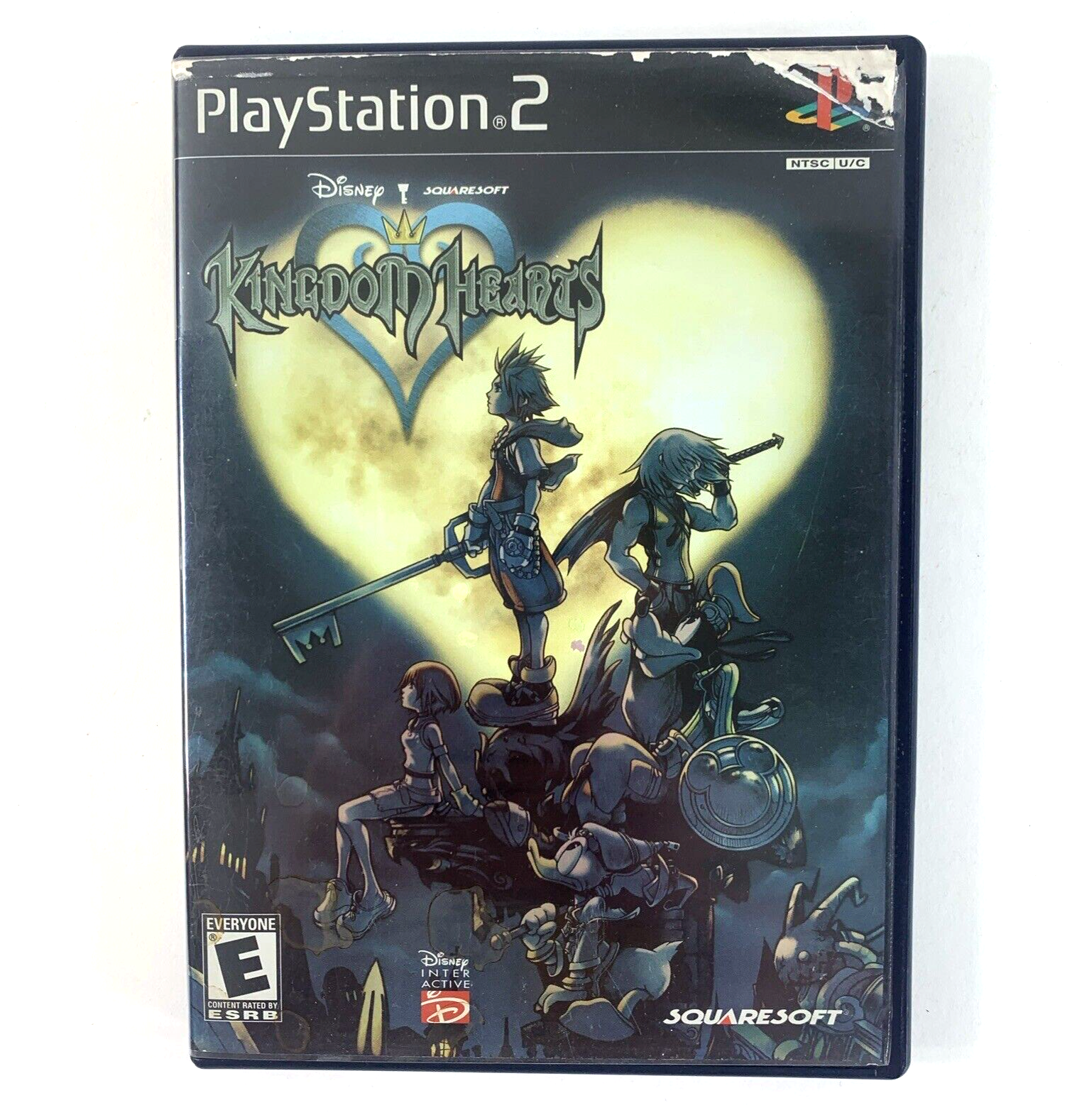 Kingdom Hearts (Sony PlayStation 2, 2004)  Game Case Manual - Tested and Working