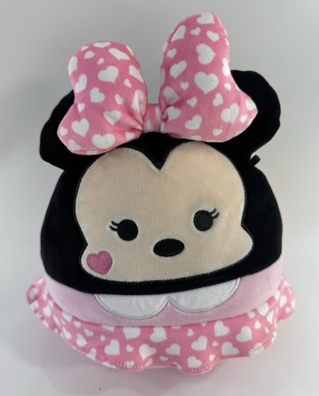 Disney 2022 Kellytoy 9" Minnie Mouse Pink Dress & Bow Soft Plush