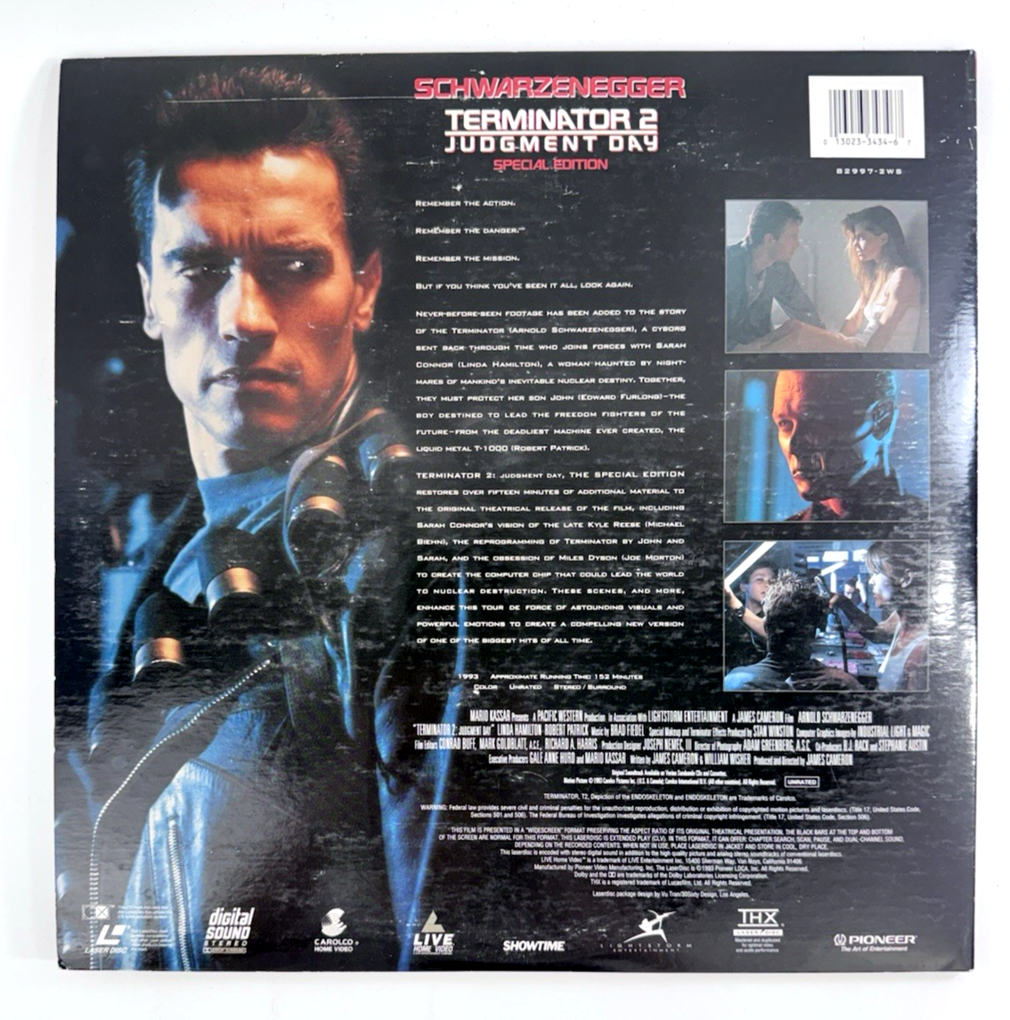 Terminator 2: Judgment Day (Laserdisc, 1993, Widescreen Special Edition) Tested