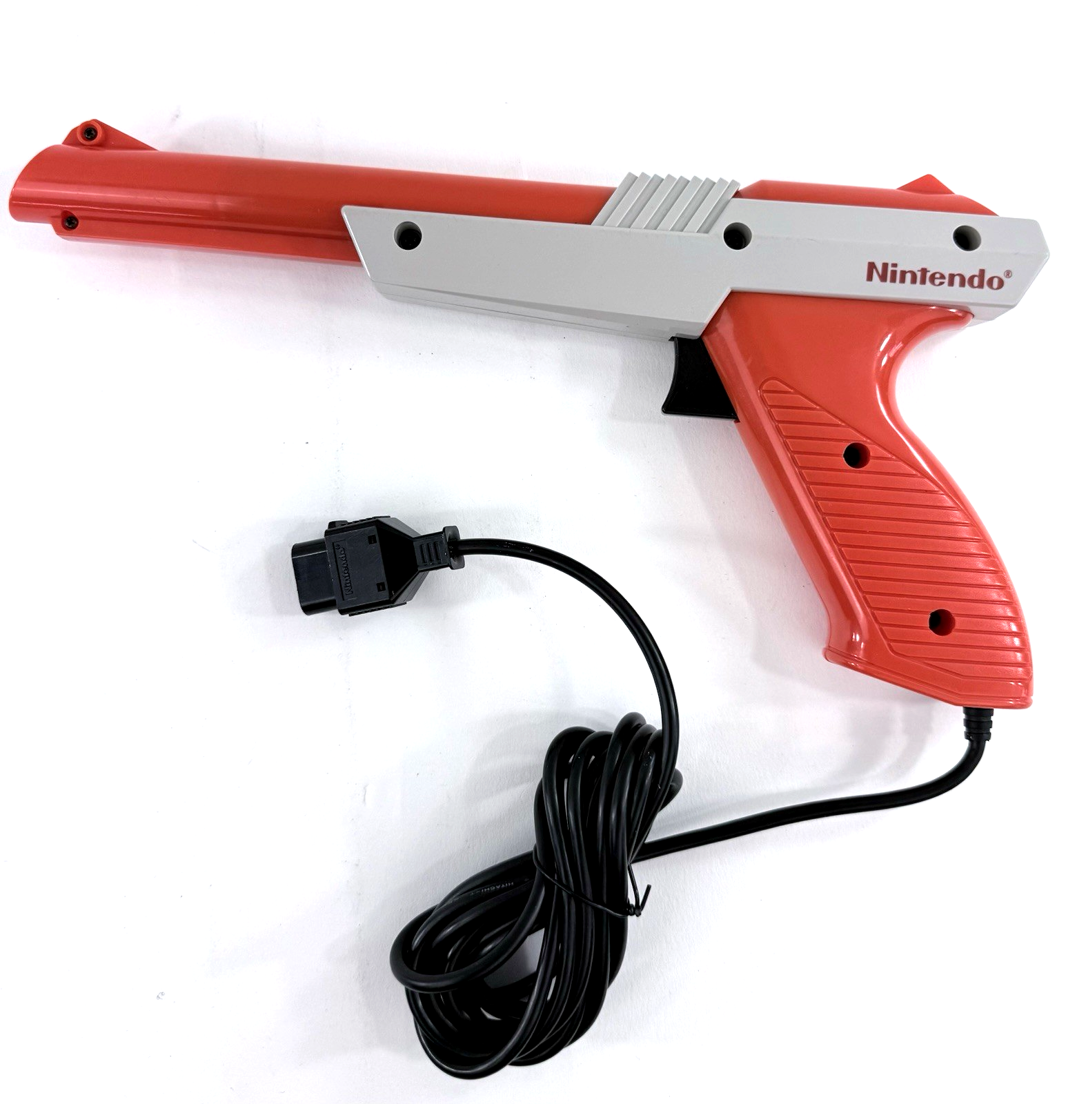 Nintendo Zapper 1985 Orange Light Gun Controller NES-005 - Tested and Working