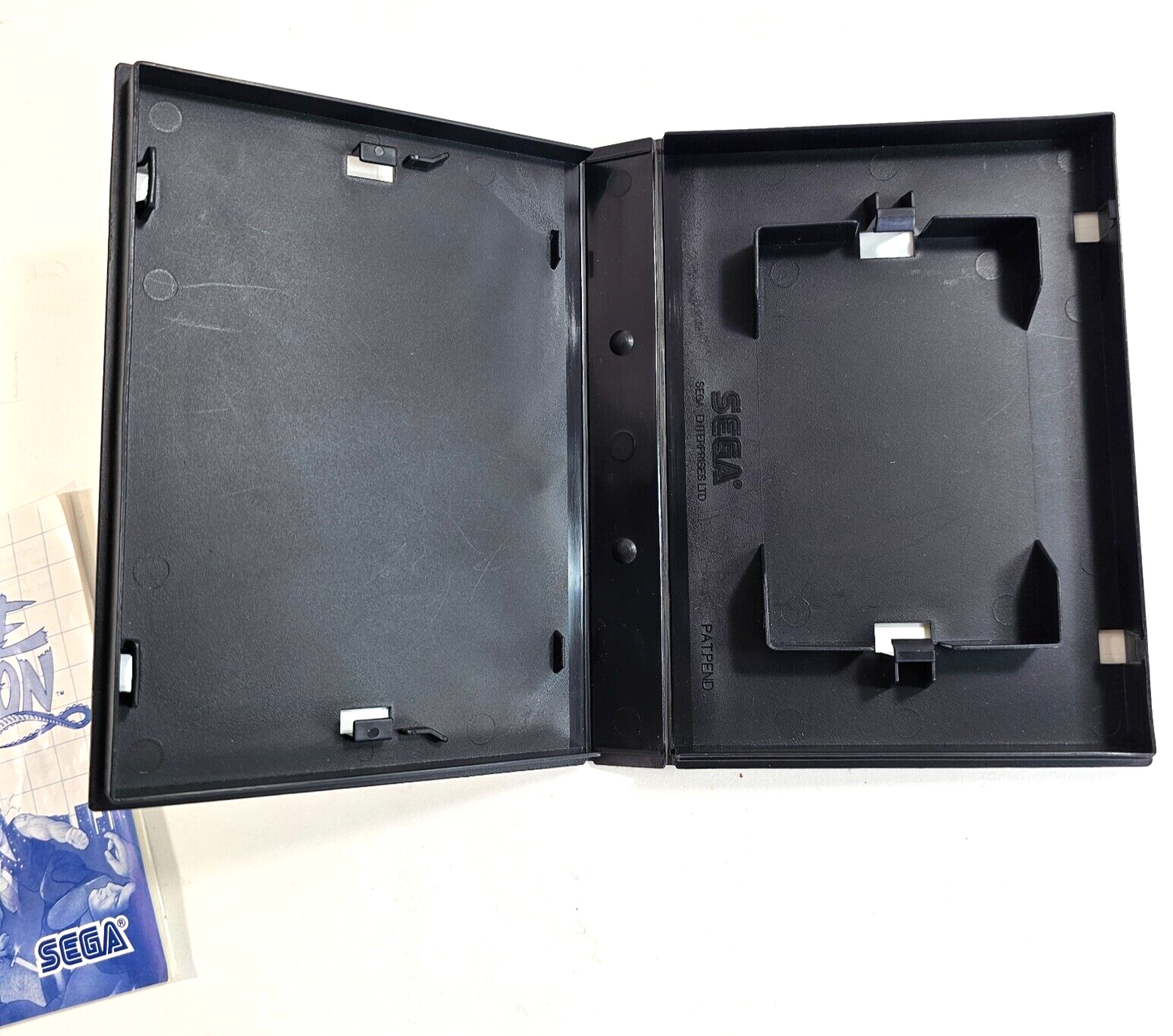 Double Dragon (Sega Master System, 1988) Game Case Manual - Tested and Working