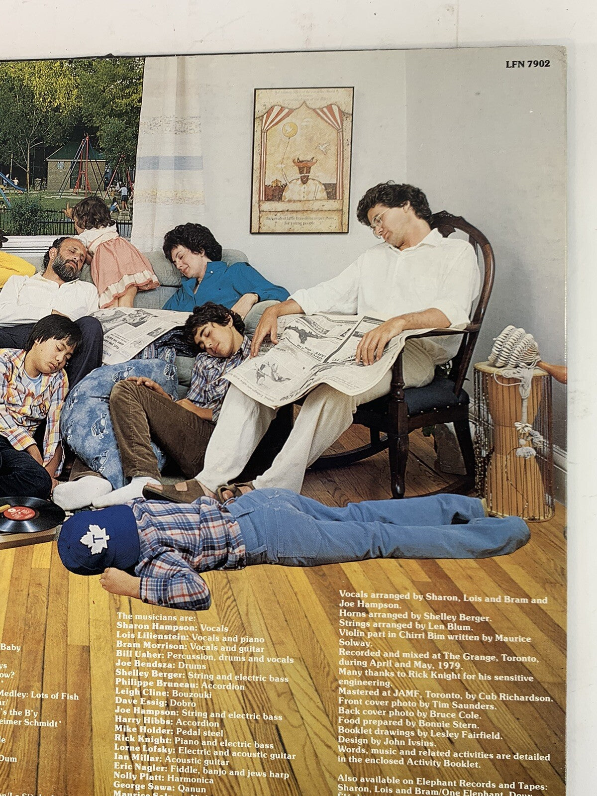 Sharon Lois & Bram: Smorgasbord (Vinyl LP, 1984 Reprint) w/Song Book - Tested