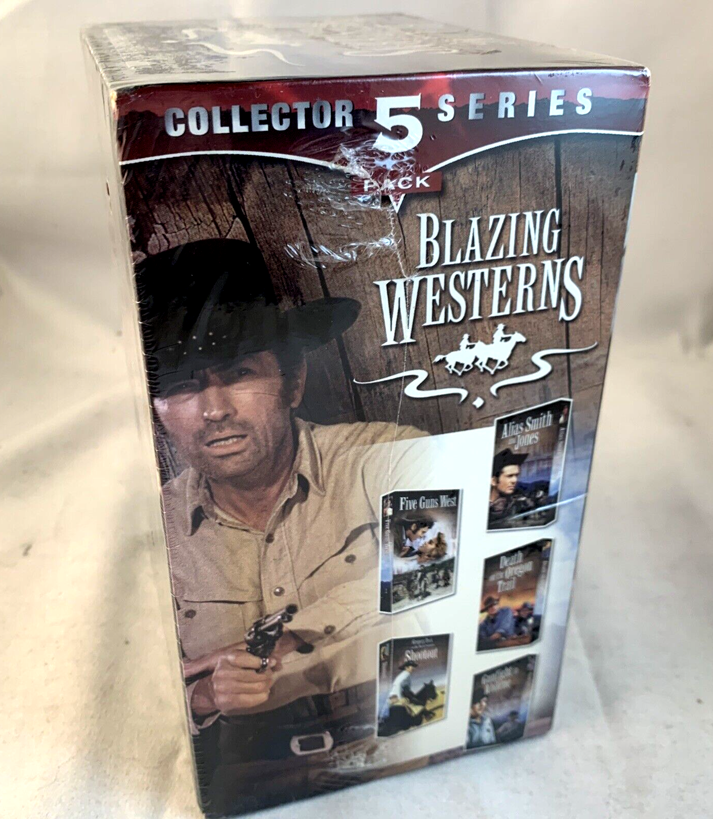 Blazing Westerns (5 Movie VHS Box Set, 1998) New, Factory Sealed