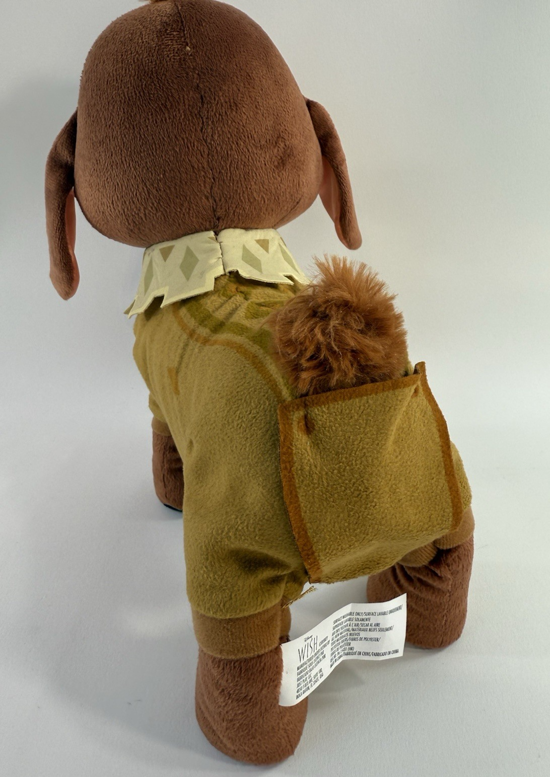 2023 Disney Wish Movie 11" Walk N Talk Valentino Fainting Goat Interactive Plush