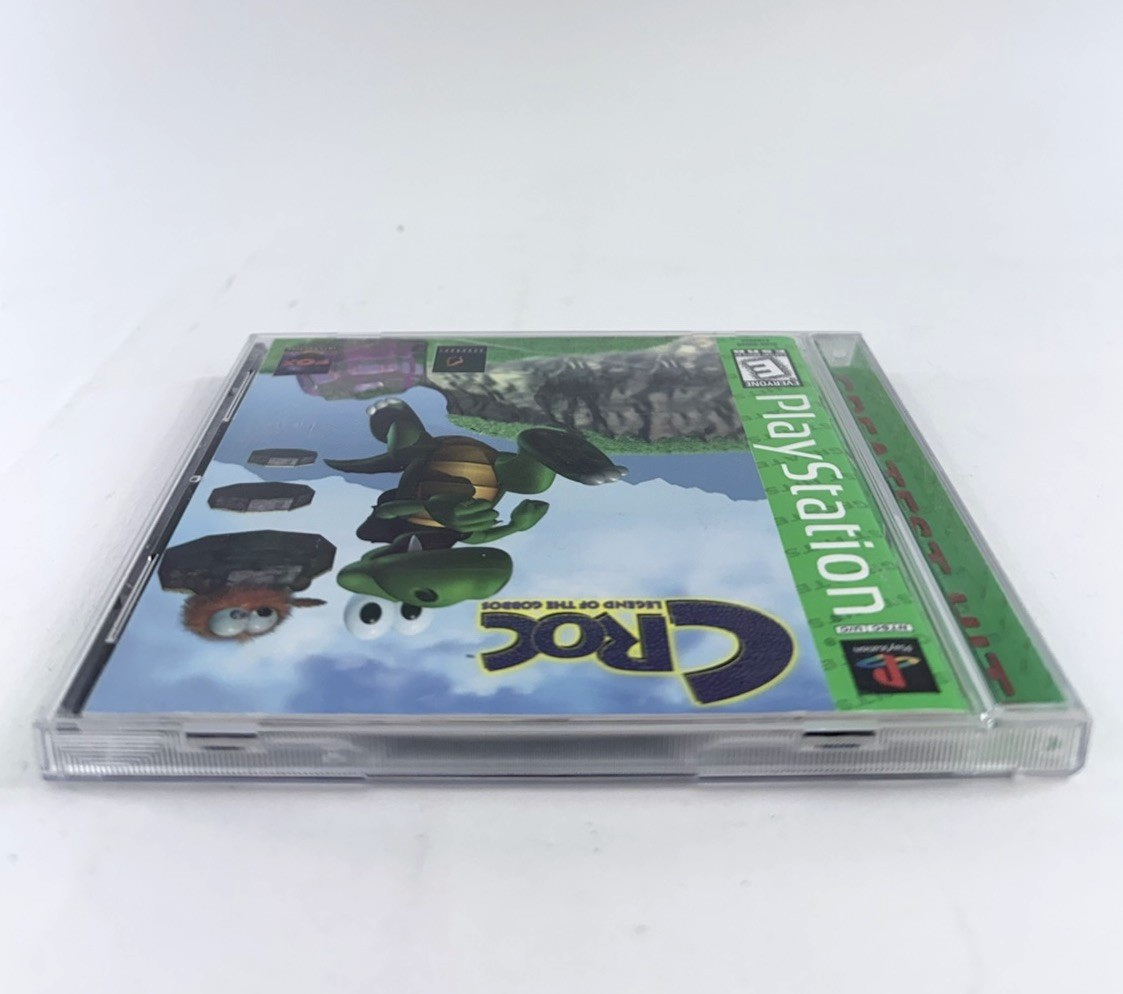 Croc: Legend of the Gobbos (PlayStation 1, 1998) Game Case Manual Registration
