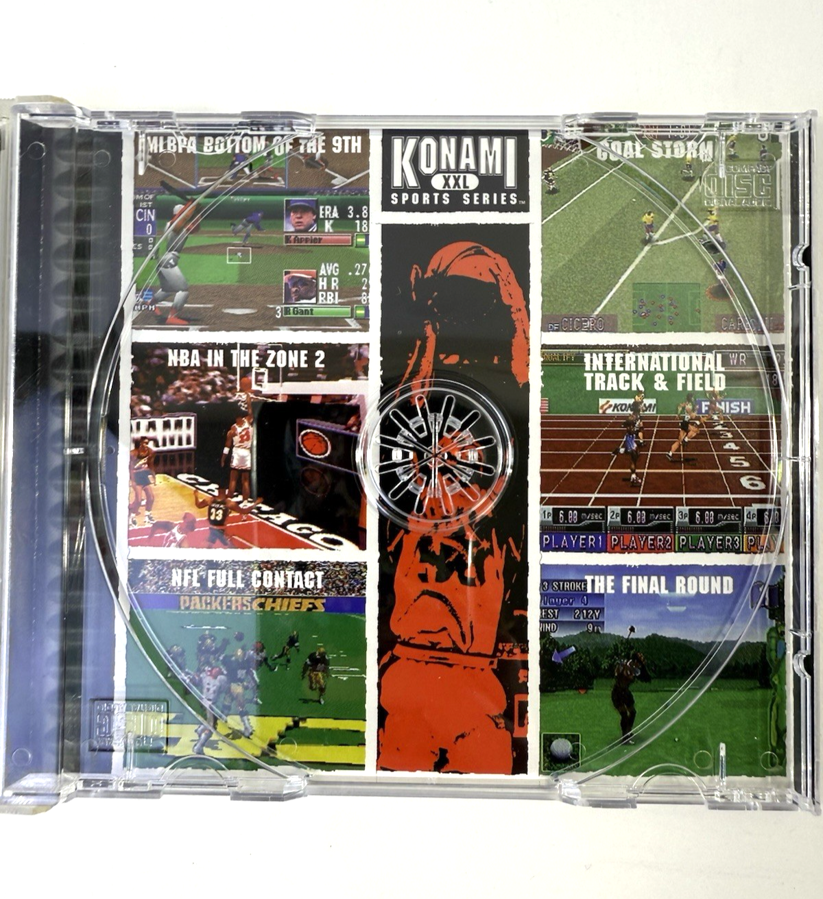 NBA: In the Zone 2 (Sony PlayStation 1, 1996) Game Case Manual Registration Card