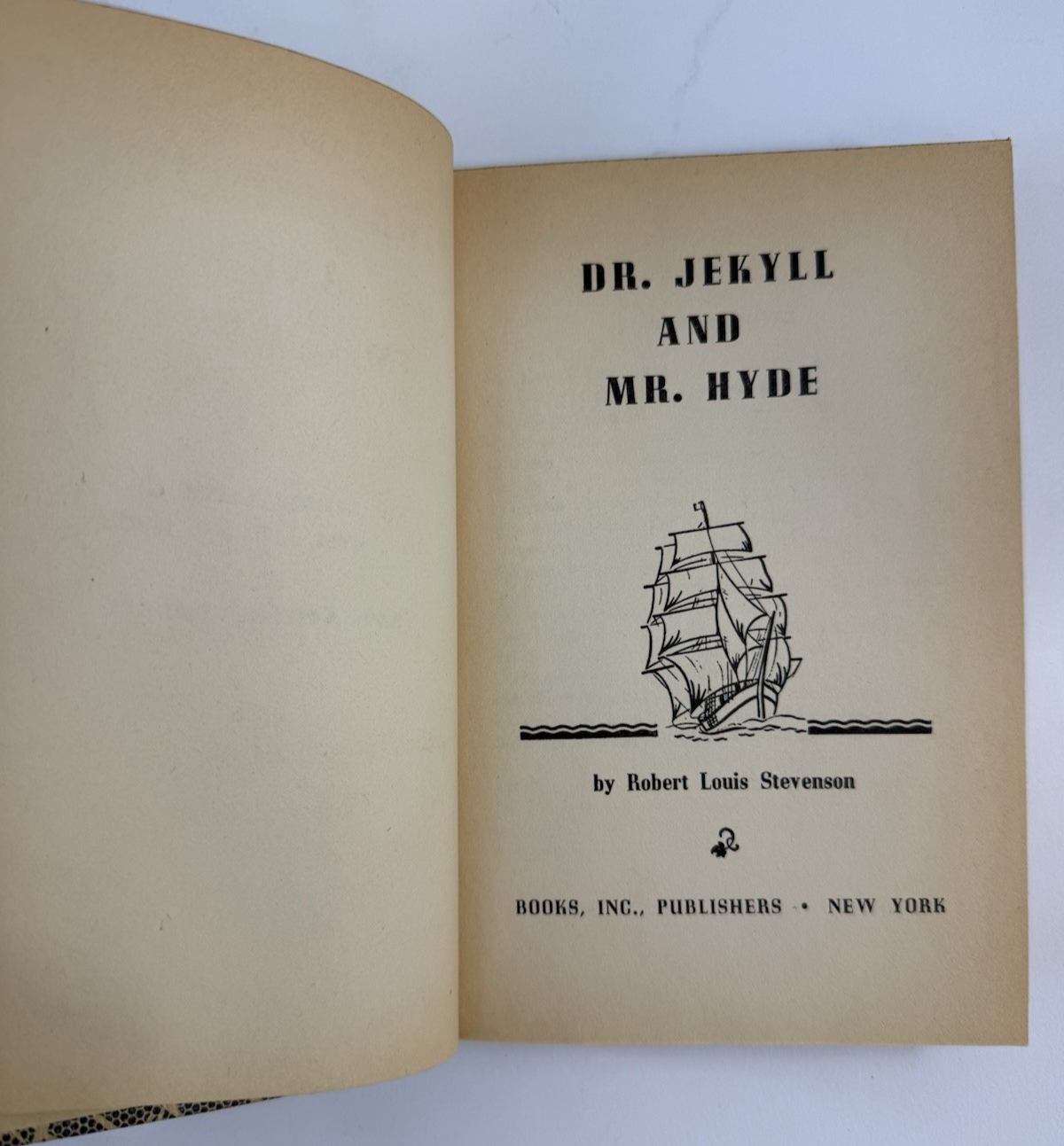 The Strange Case Of Dr. Jekyll & Mr. Hyde/Travels with a Donkey -Hardcover, 1963