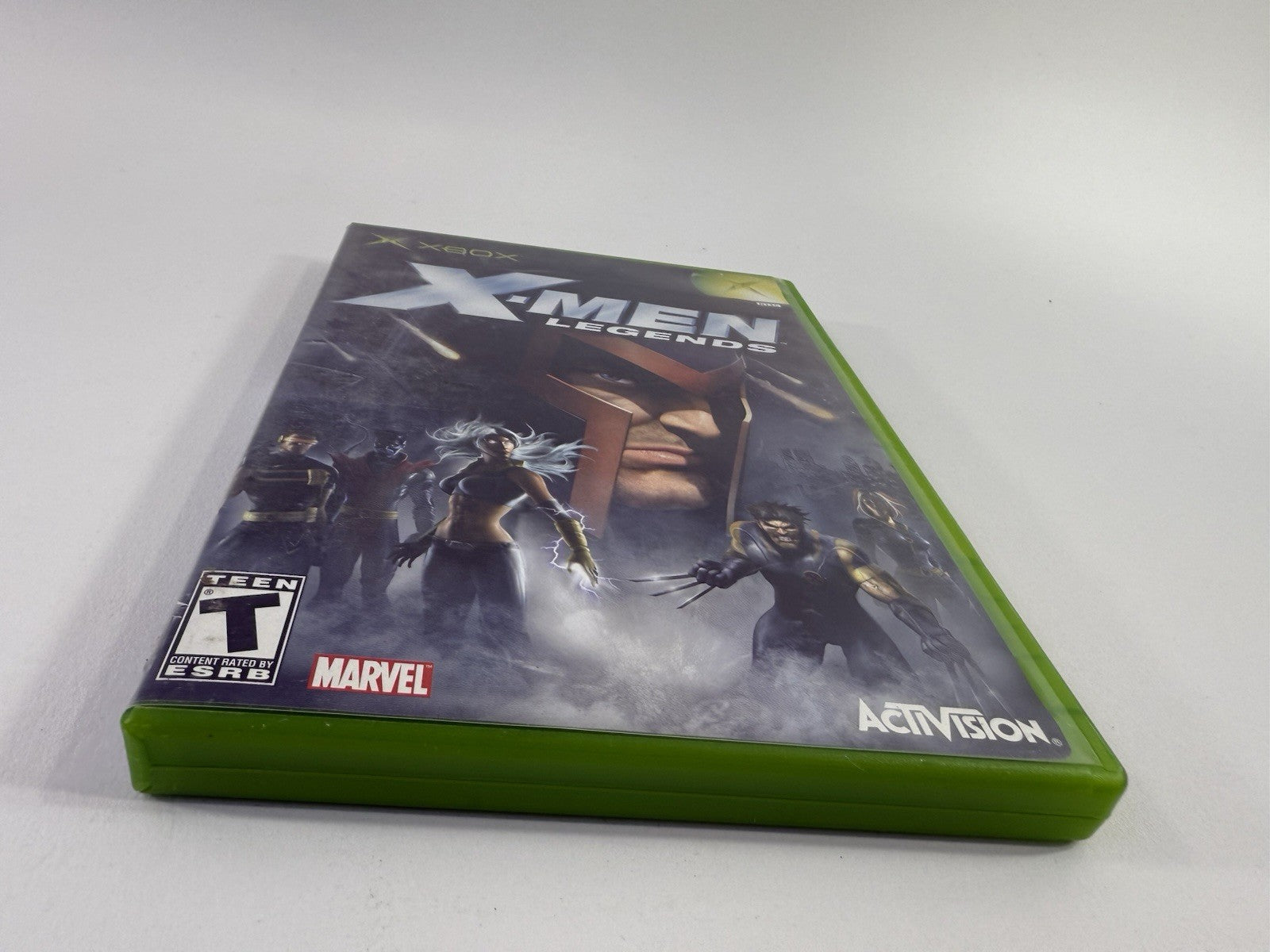 X-Men Legends (Microsoft Xbox, 2004) Game and Case - Tested and Working