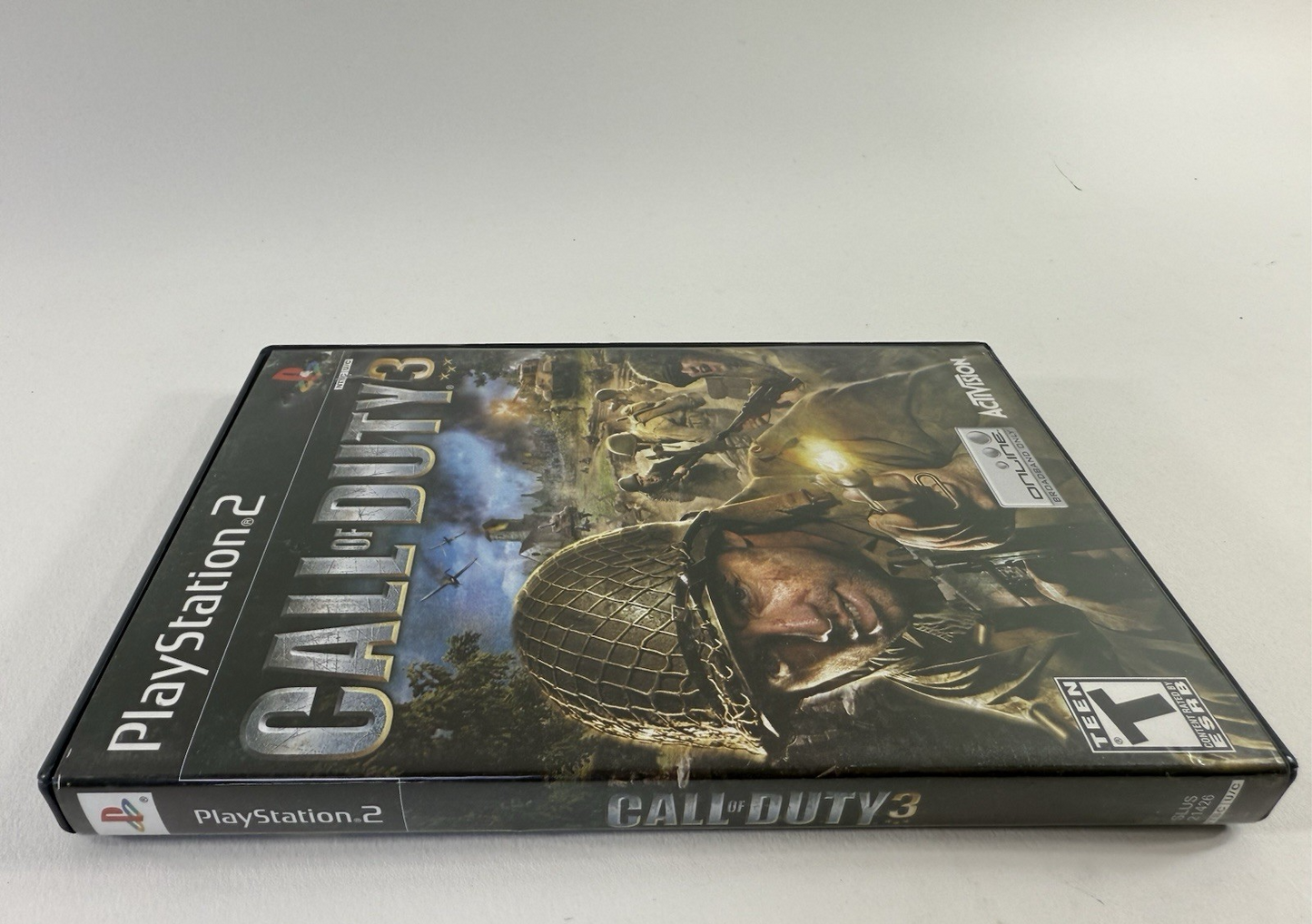 Call of Duty 3 (Sony PlayStation 2, 2006) Game Case Manual - Tested And Working