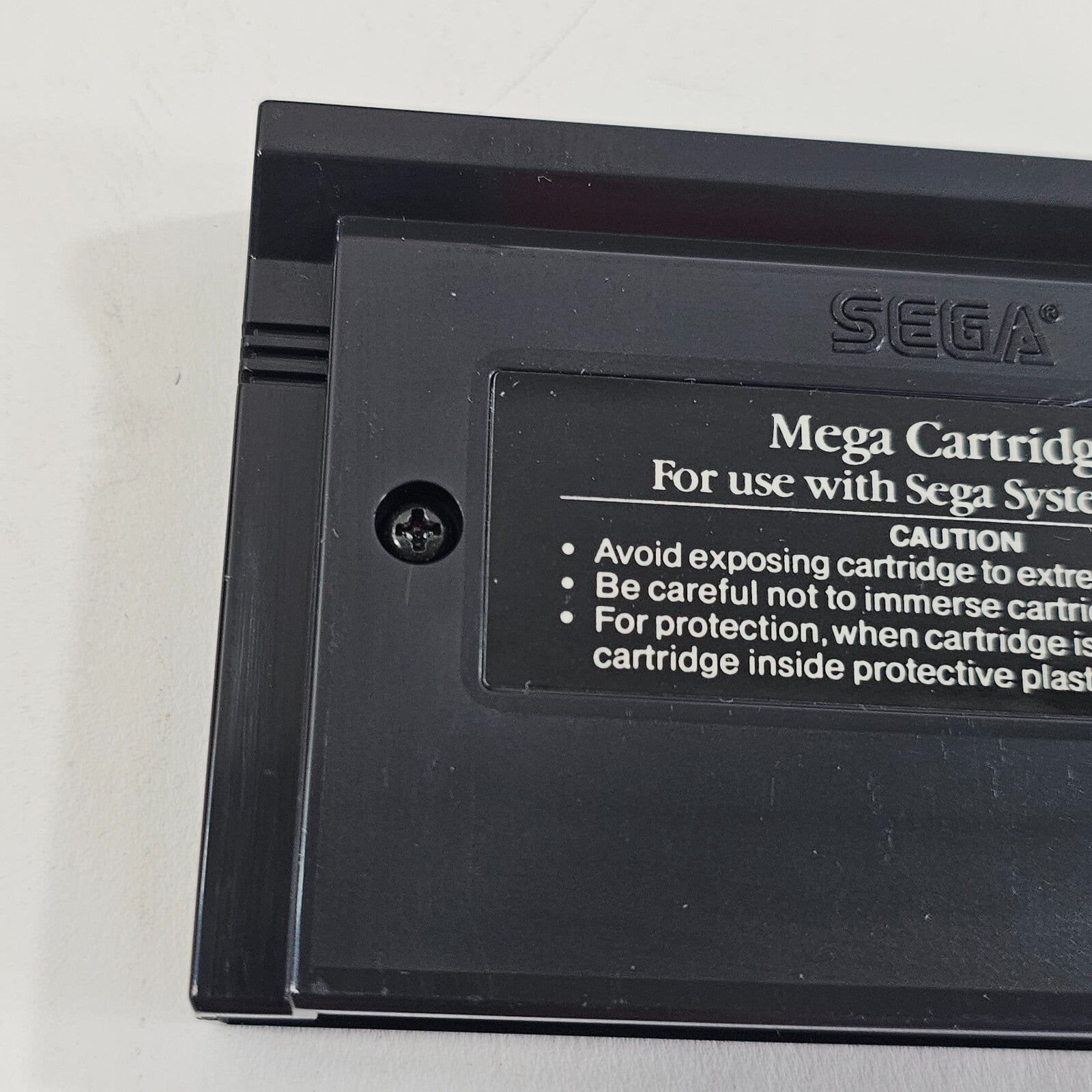 Rambo III (Sega Master System, 1988) Game Case Manual Poster - Tested