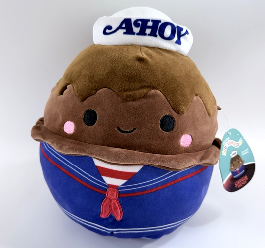 Netflix Jazwares “Stranger Things” 14" Chocolate Pudding Scoops Ahoy Plush