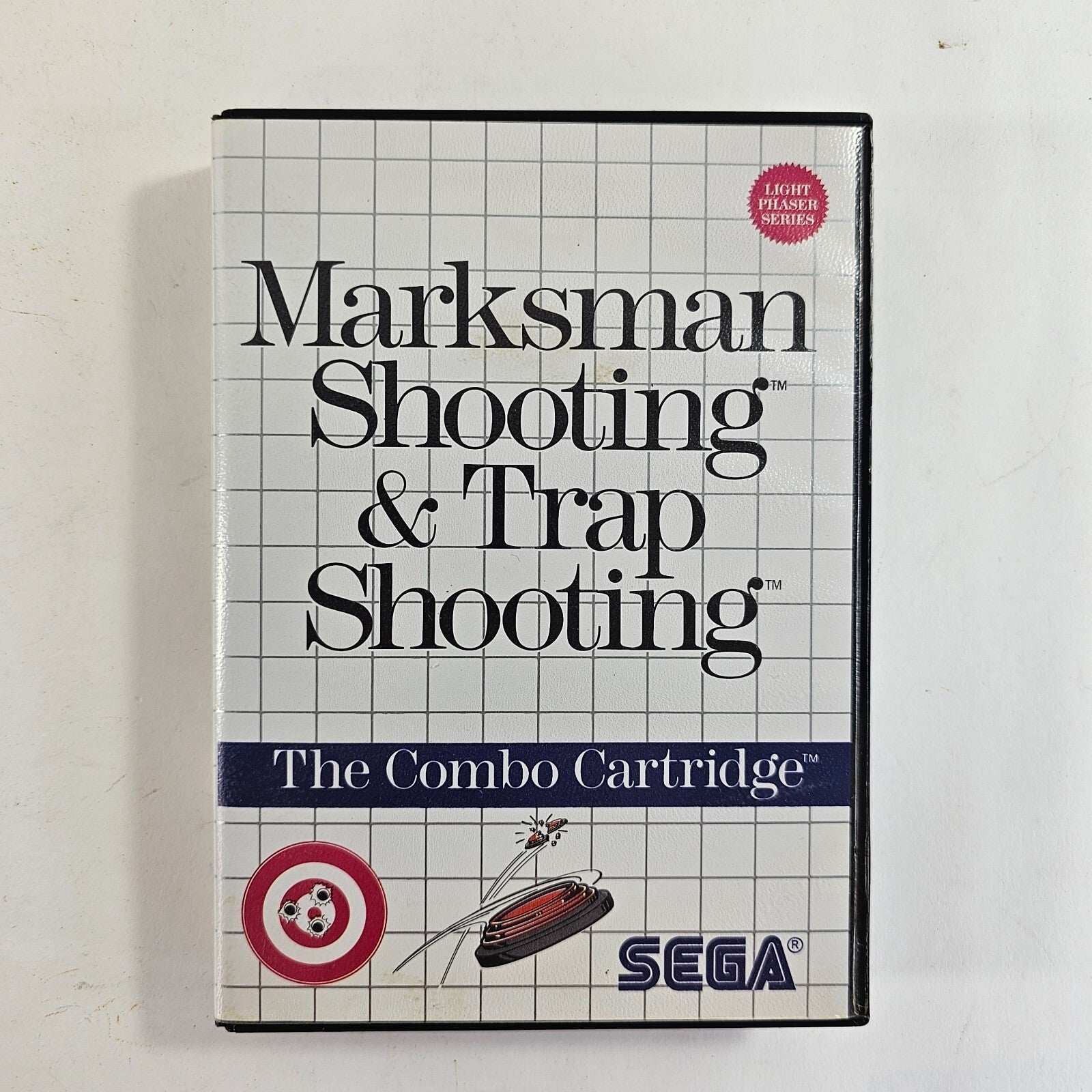 Marksman Shooting/Trap Shooting (Sega Master System, 1987) Game Case Manual