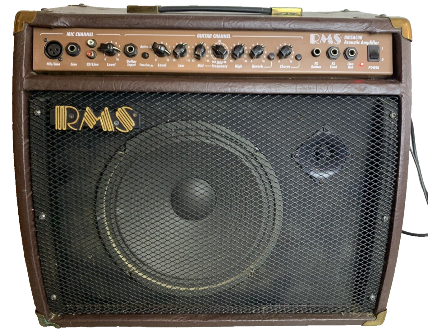 RMS Communications AC40 40 Watts Guitar Amplifier - Tested And Working
