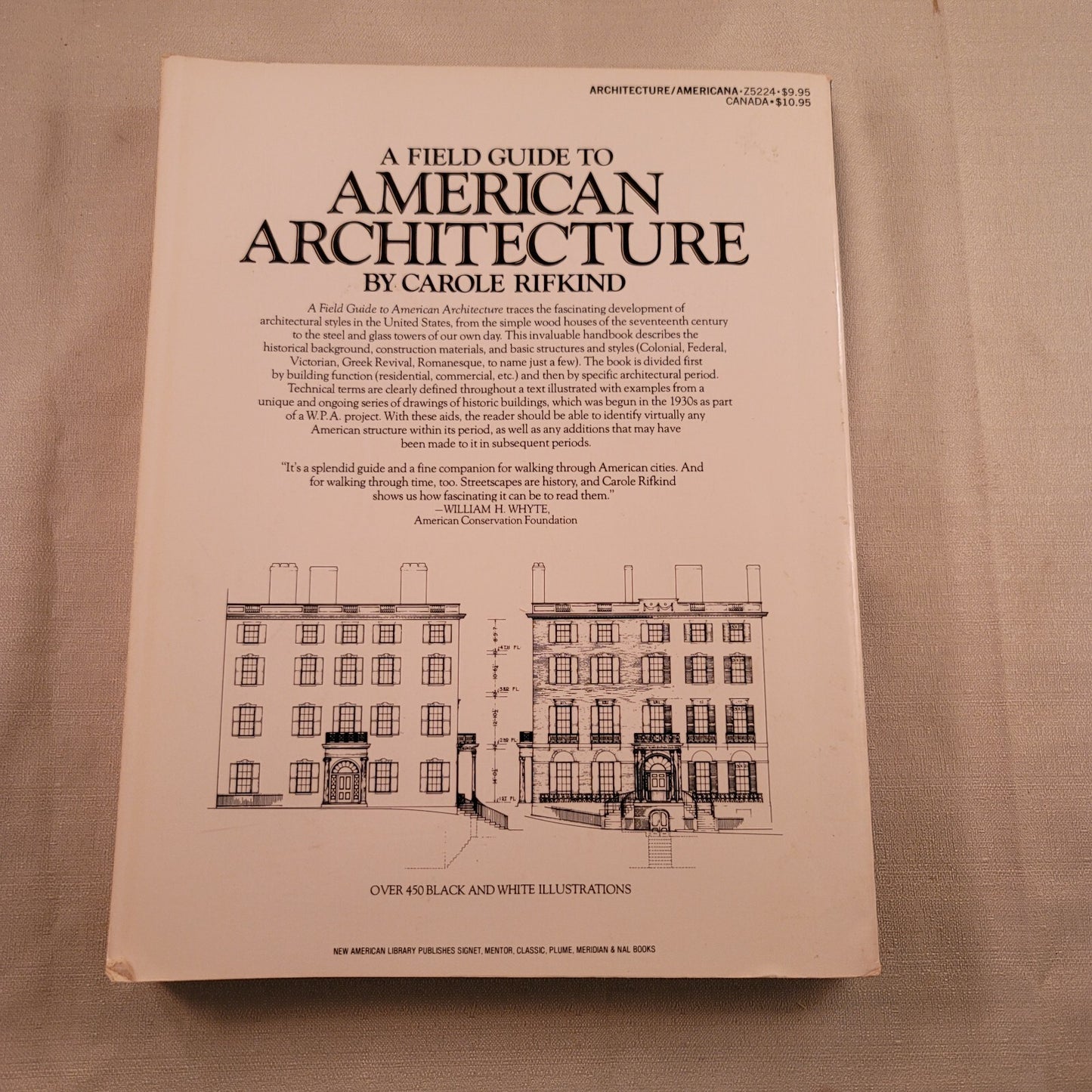 A Field Guide to American Architecture  Carole Rifkind Plume