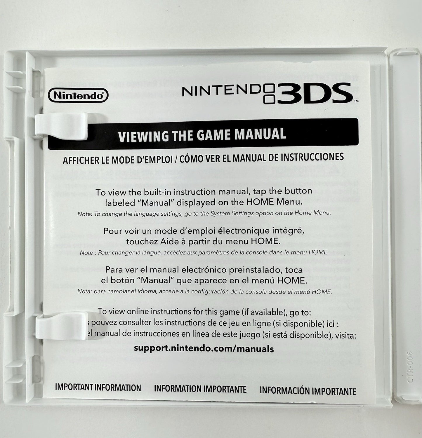 Animal Crossing: New Leaf (Nintendo 3DS, 2016) Replacement Case, Art, Manual