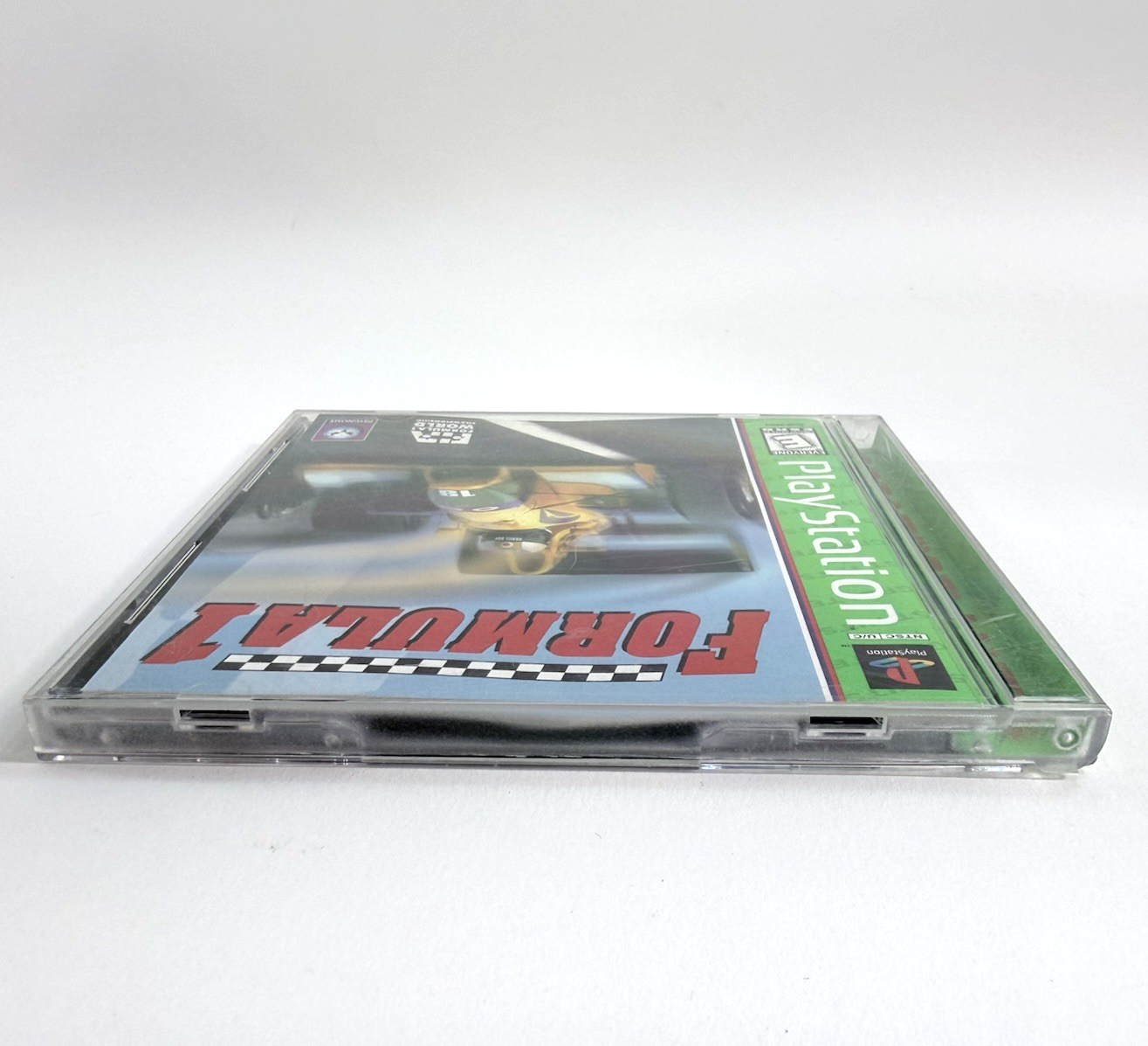 Formula 1 (Sony PlayStation 1, 1996) Game Case Manual Registration - Tested