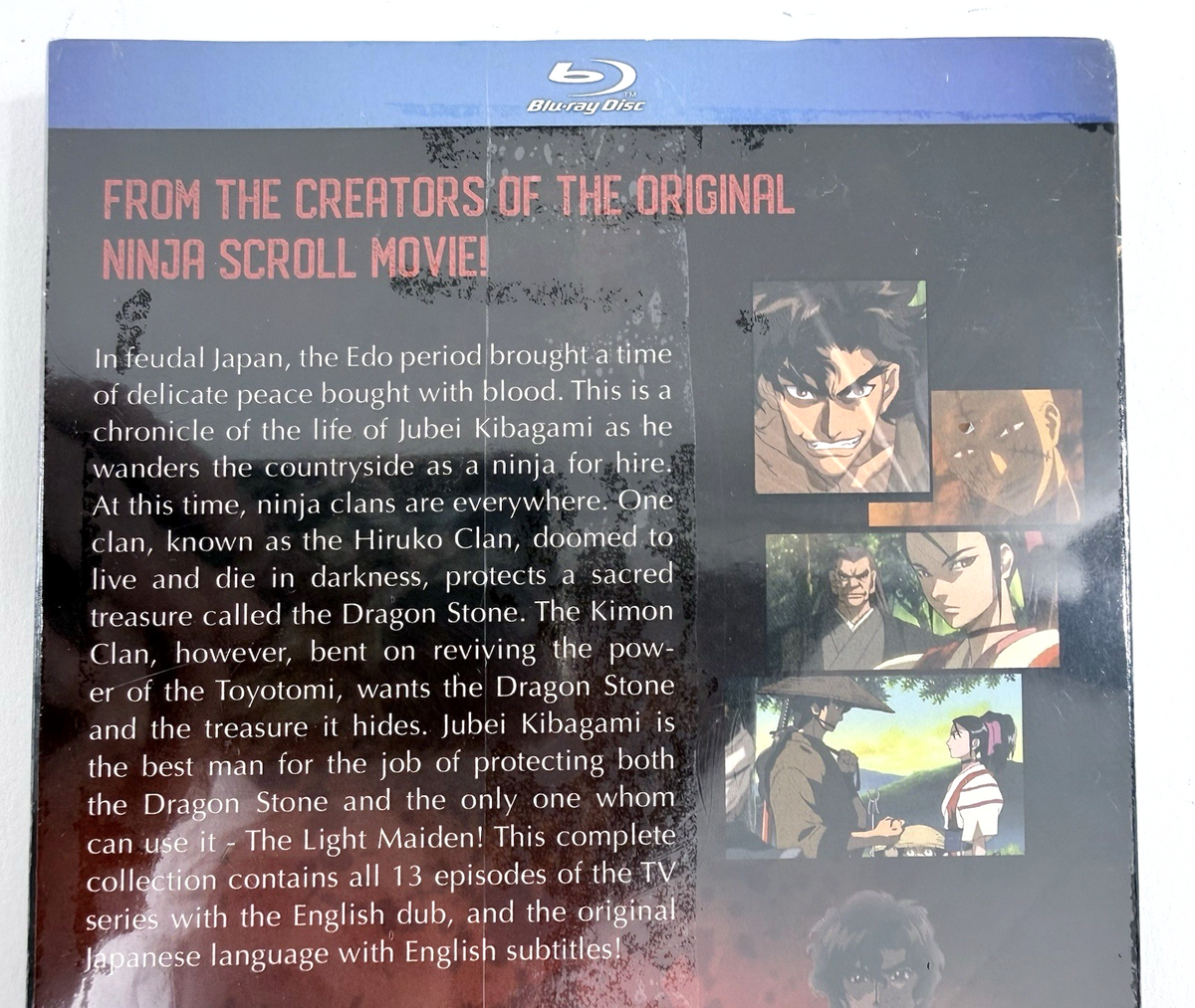Ninja Scroll: The Series (Blu-ray, 2020) New, Factory Sealed Complete Anime