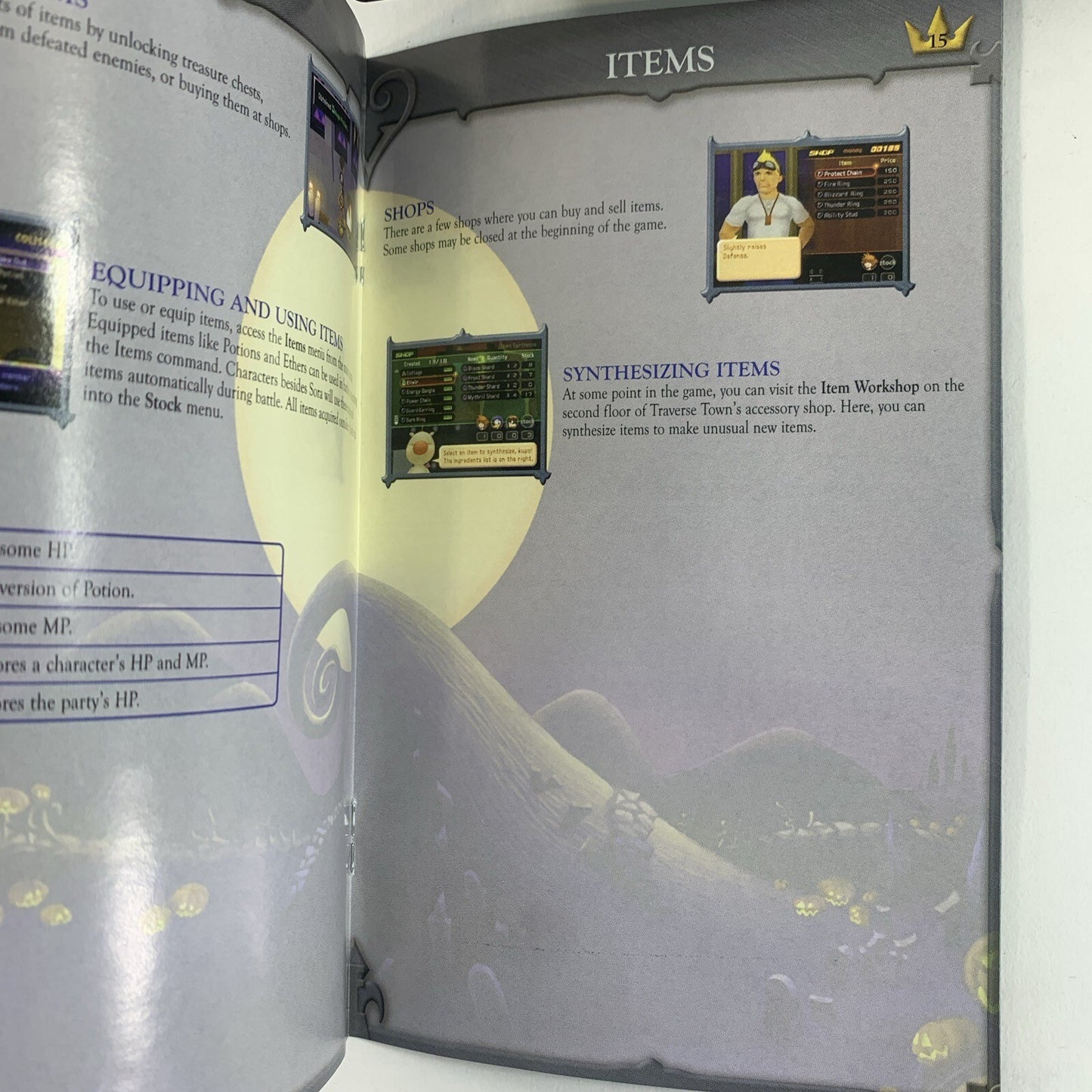 Kingdom Hearts (Sony PlayStation 2, 2004)  Game Case Manual - Tested and Working