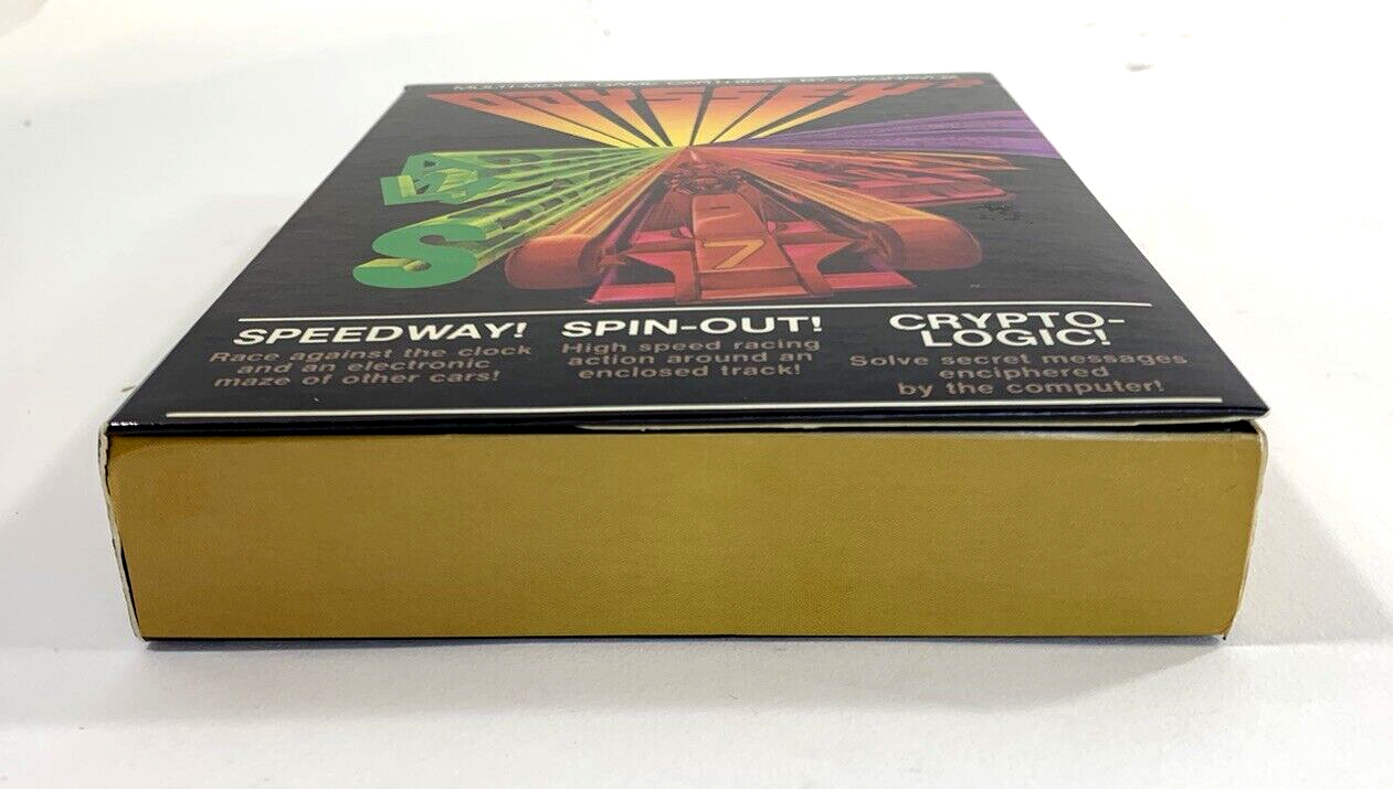 Speedway! Spin-out! Crypto-logic! (Magnavox Odyssey 2, 1978) Game Box Manual
