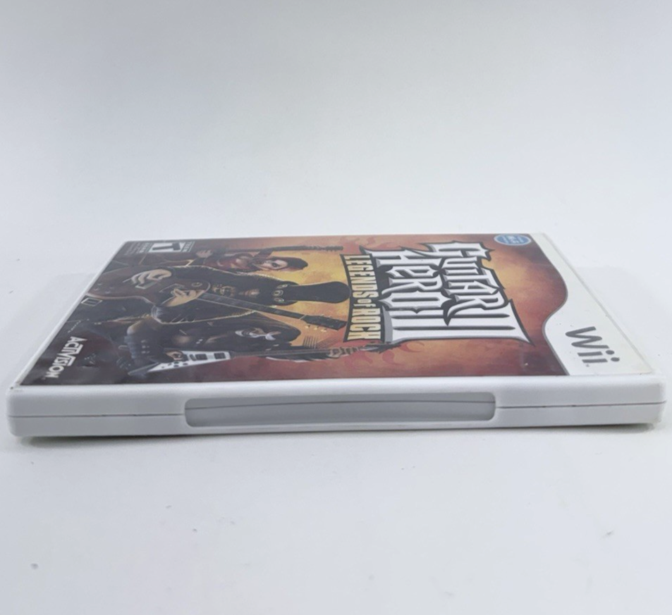 Guitar Hero 3 III Legends Of Rock (Wii, 2006) Game, Case, Manual - Tested
