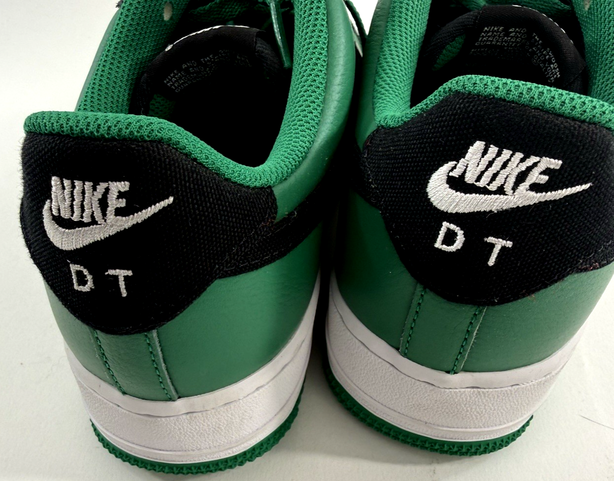 Nike Air Force 1 Low By You Custom DV3907-900 Green/Black US Women's 9 Shoes