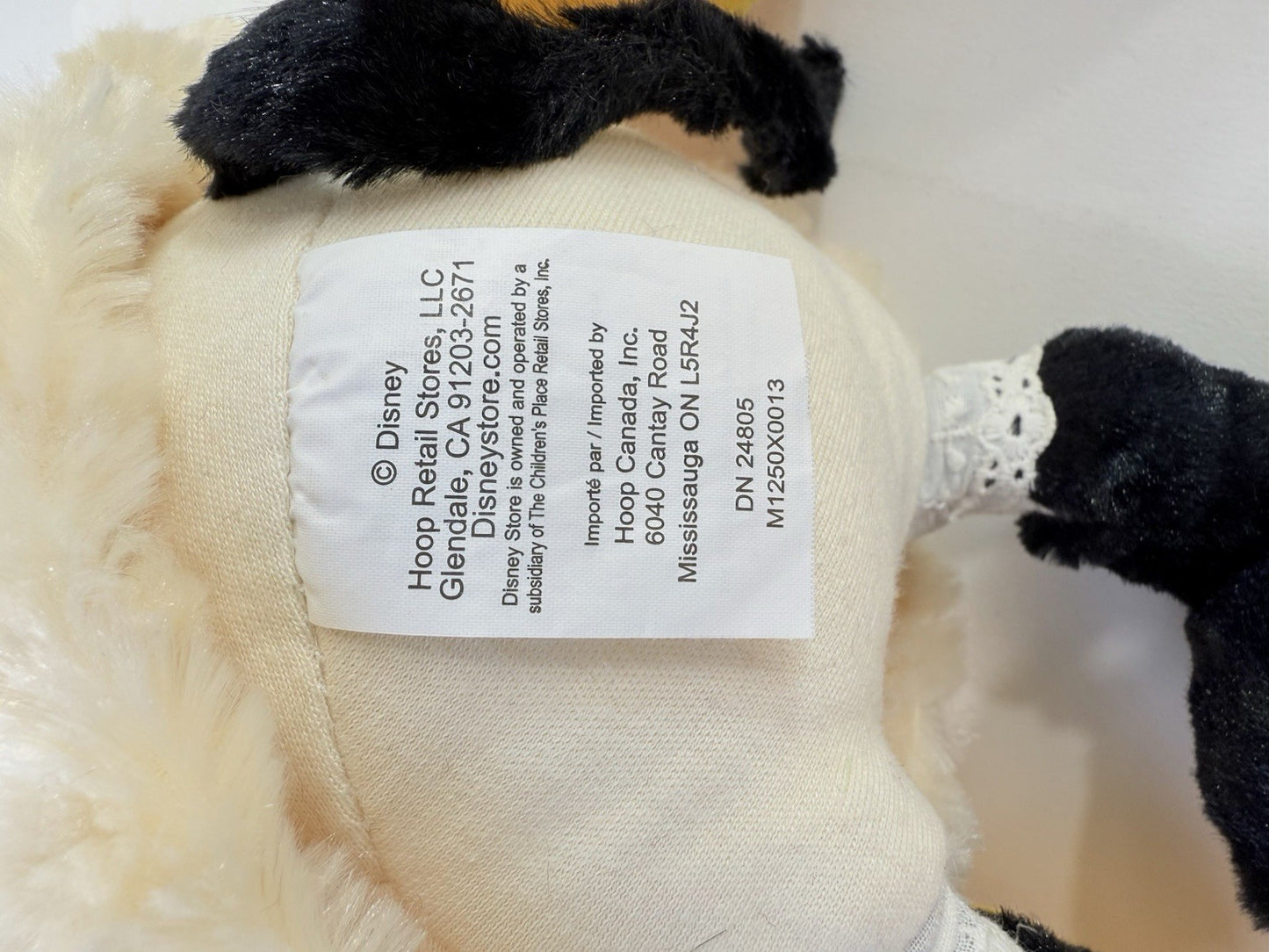 Disney Store Mickey Traditions Christmas 12" Mickey and Minnie Velvet Plush Set