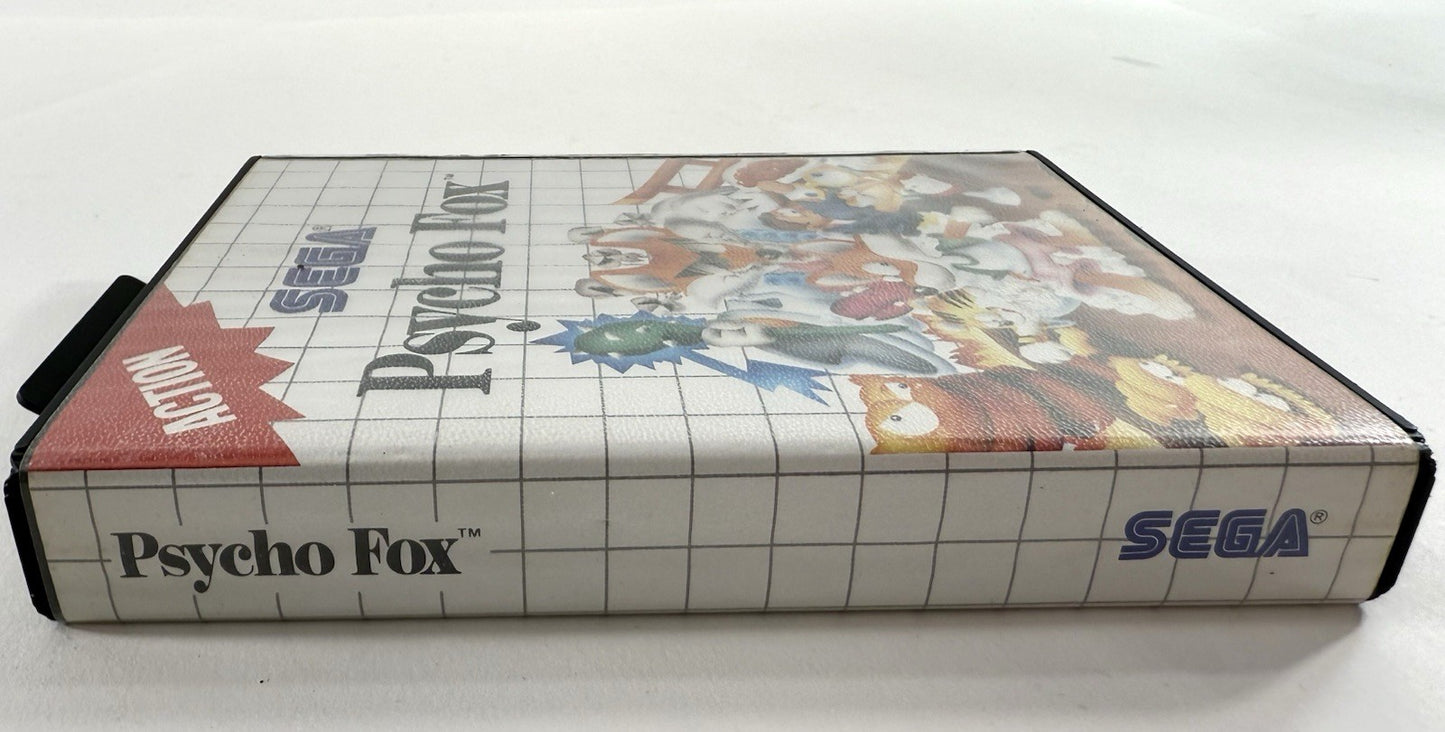 Psycho Fox (Sega Master System, 1989) Game and Case - Tested and Working