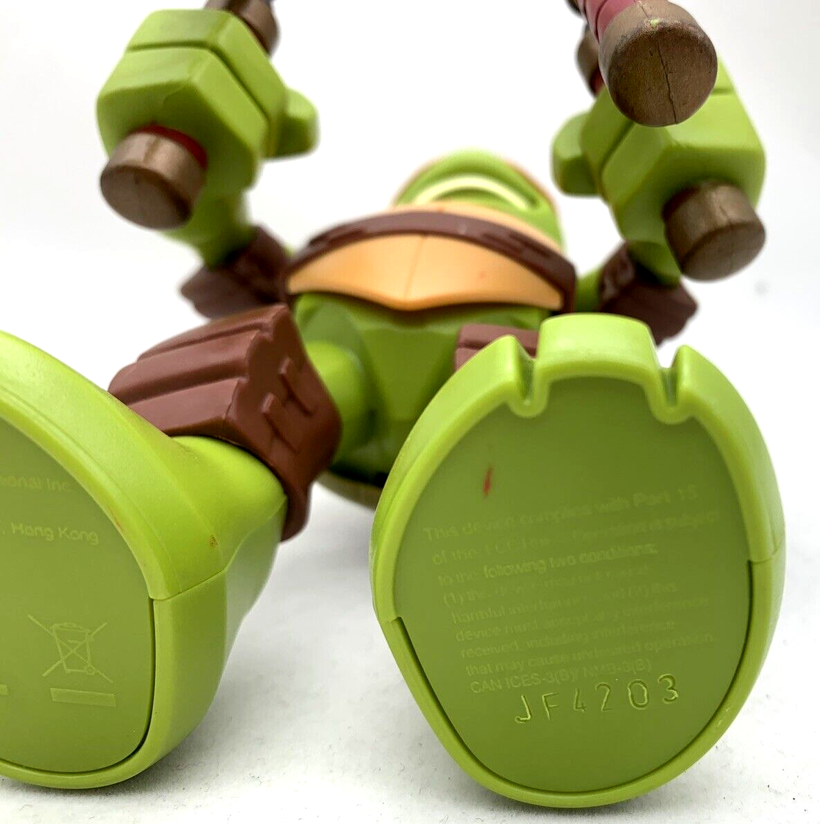 Viacom 2014 Teenage Mutant Ninja Turtles 6” Michelangelo Action Figure