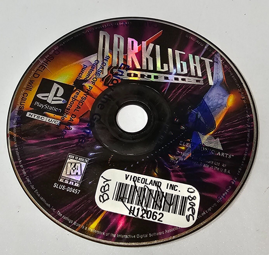 Darklight Conflict (Sony PlayStation 1, 1997) Game Disc