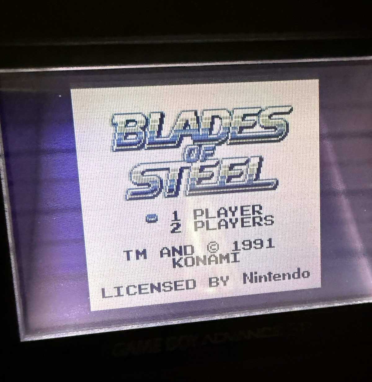 Blades of Steel (Nintendo GameBoy, 1991) Game Box Manual Inserts Registration