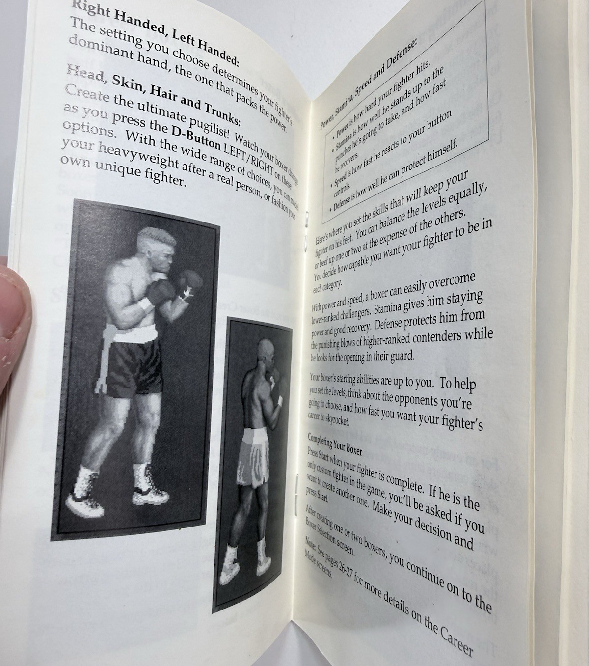 Evander Holyfield's "Real Deal" Boxing (Sega Genesis, 1992) Game, Case,  Manual