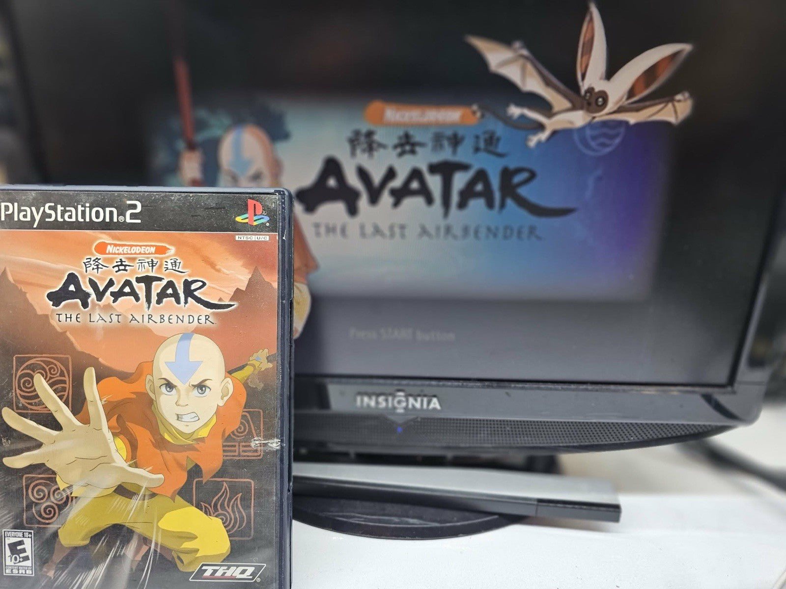 Avatar: The Last Airbender (Sony PlayStation 2, 2006) Game Case Manual - Tested