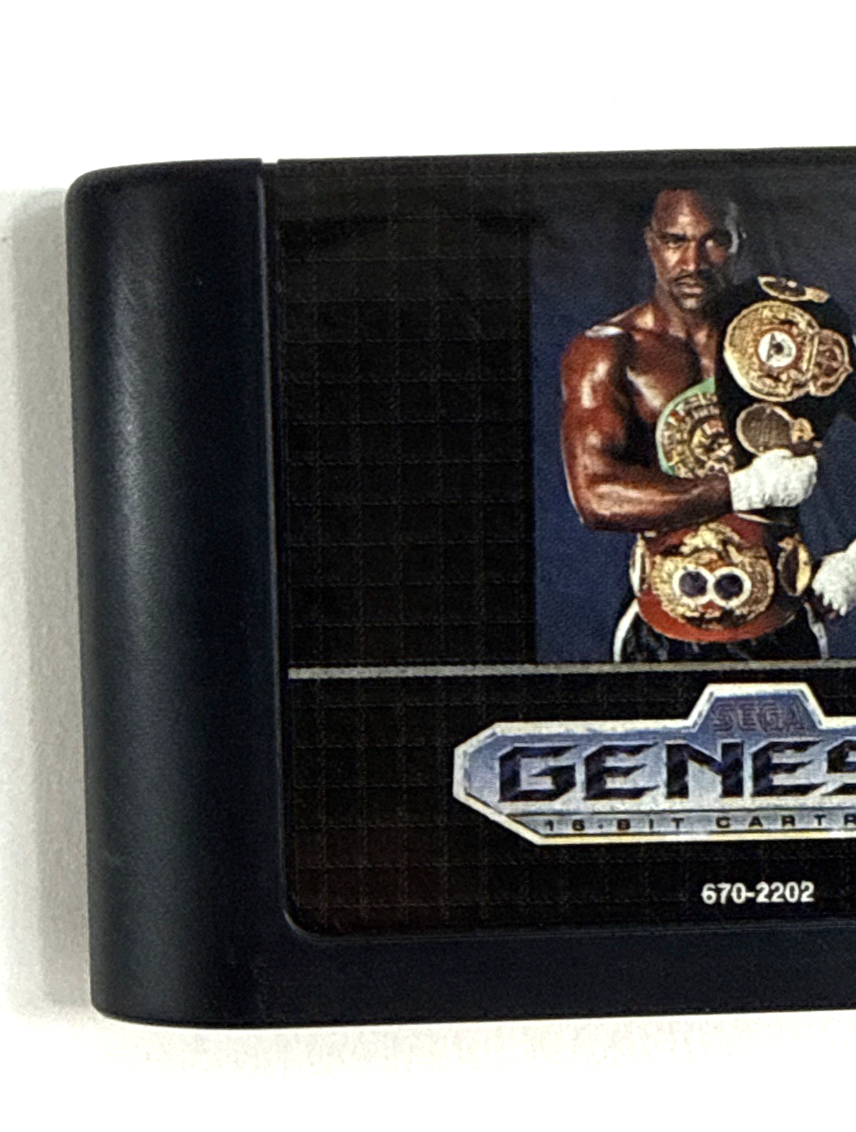 Evander Holyfield's "Real Deal" Boxing (Sega Genesis, 1992) Game, Case, Manual