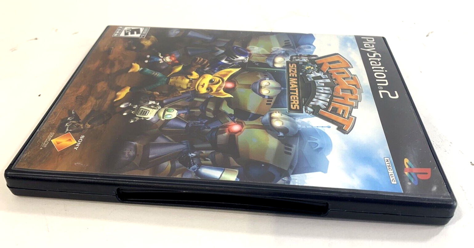 Ratchet & Clank: Size Matters (Sony PlayStation 2, 2008) Game Case Manual Insert