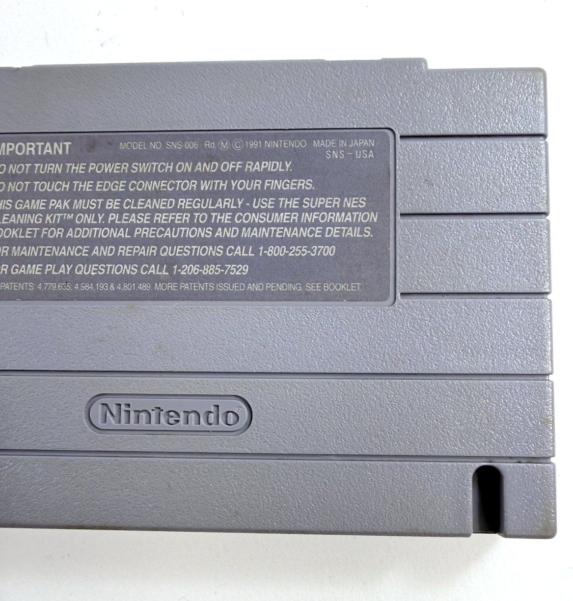 Lemmings (Super Nintendo, 1992) Game Cartridge - Tested and Working