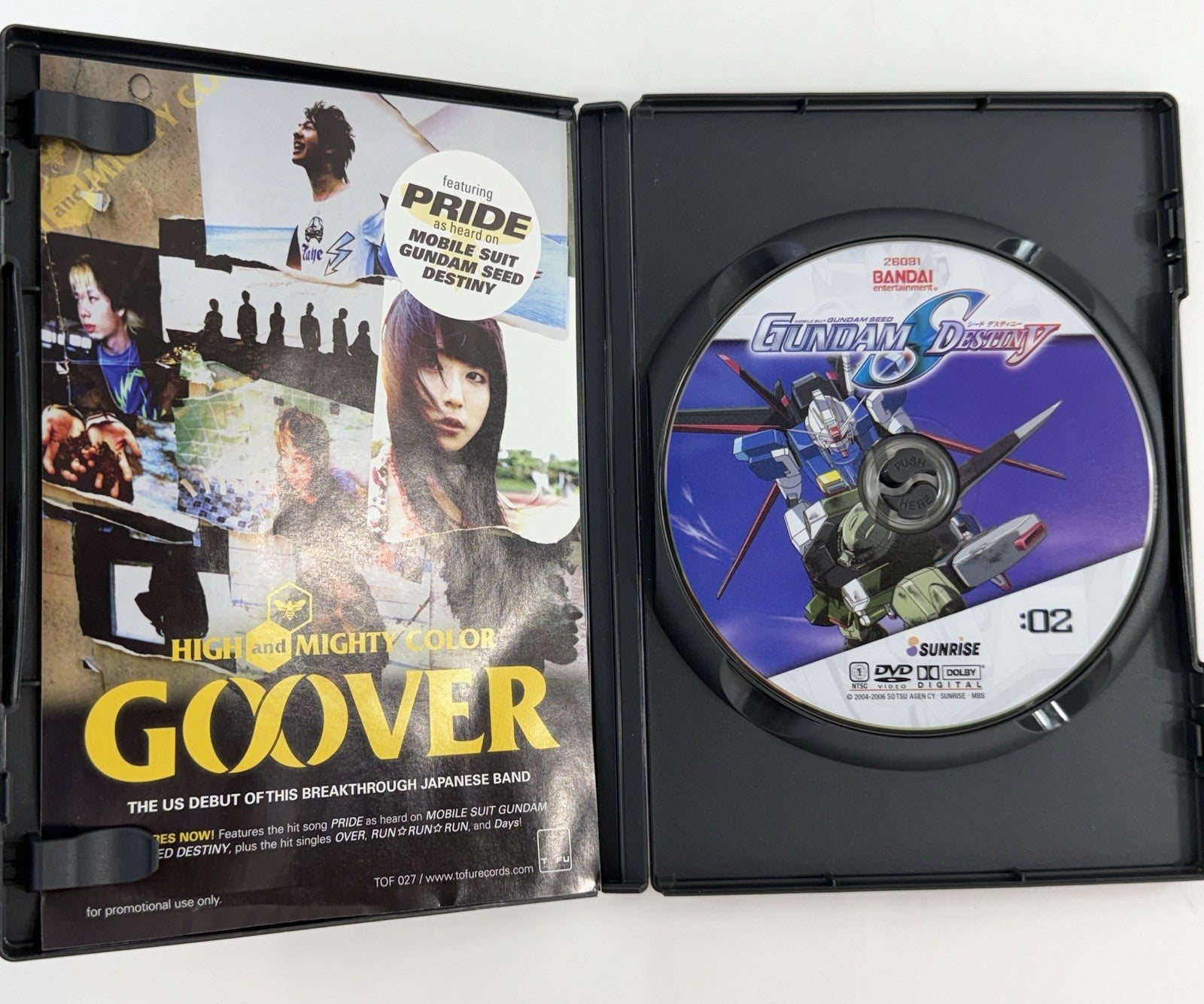 Mobile Suit Gundam SEED Destiny Vol. 1 2 3 (DVD Bundle, 2006) - Tested & Working