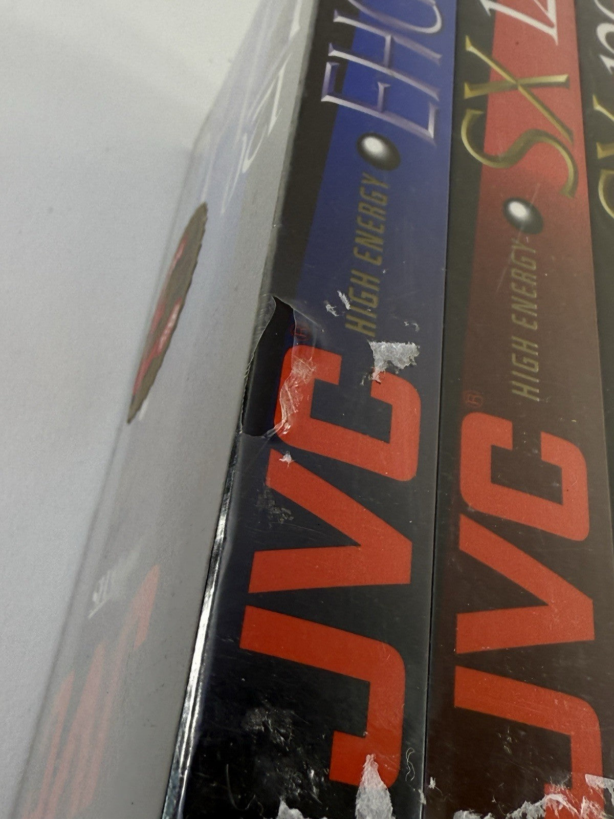 JVC T-120 SX/EHG VHS 3-Pack Blank Cassette Tapes - New, Factory Sealed