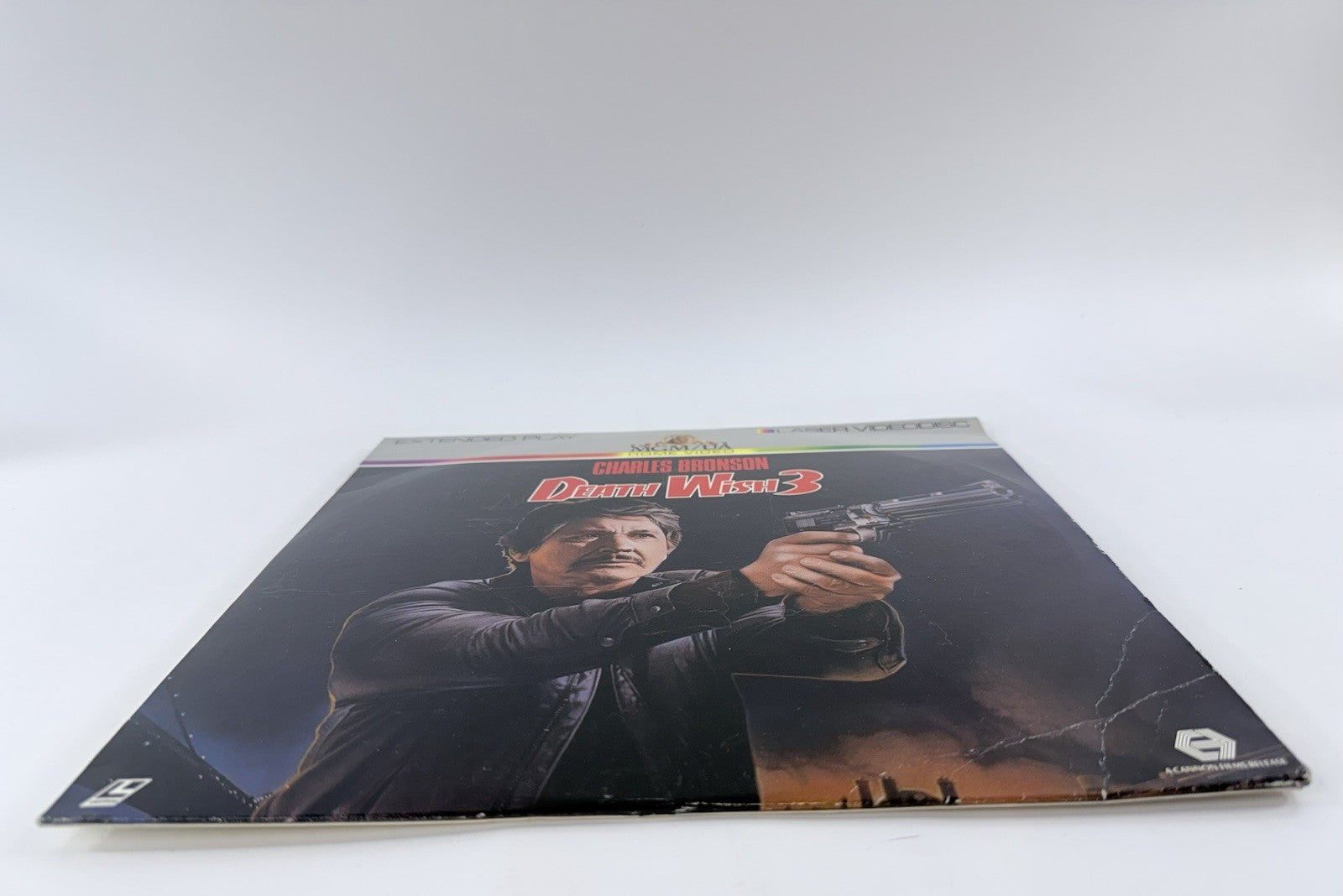 Death Wish 3 (Laserdisc, 1996) Extended Play Charles Bronson Film - Tested