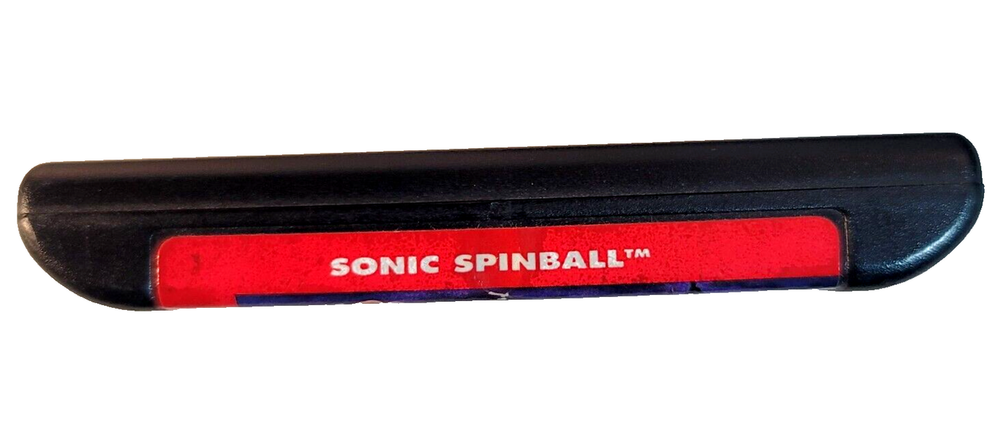 Sonic Spinball (Sega Genesis, 1993) Game Case Manual - Tested and Working